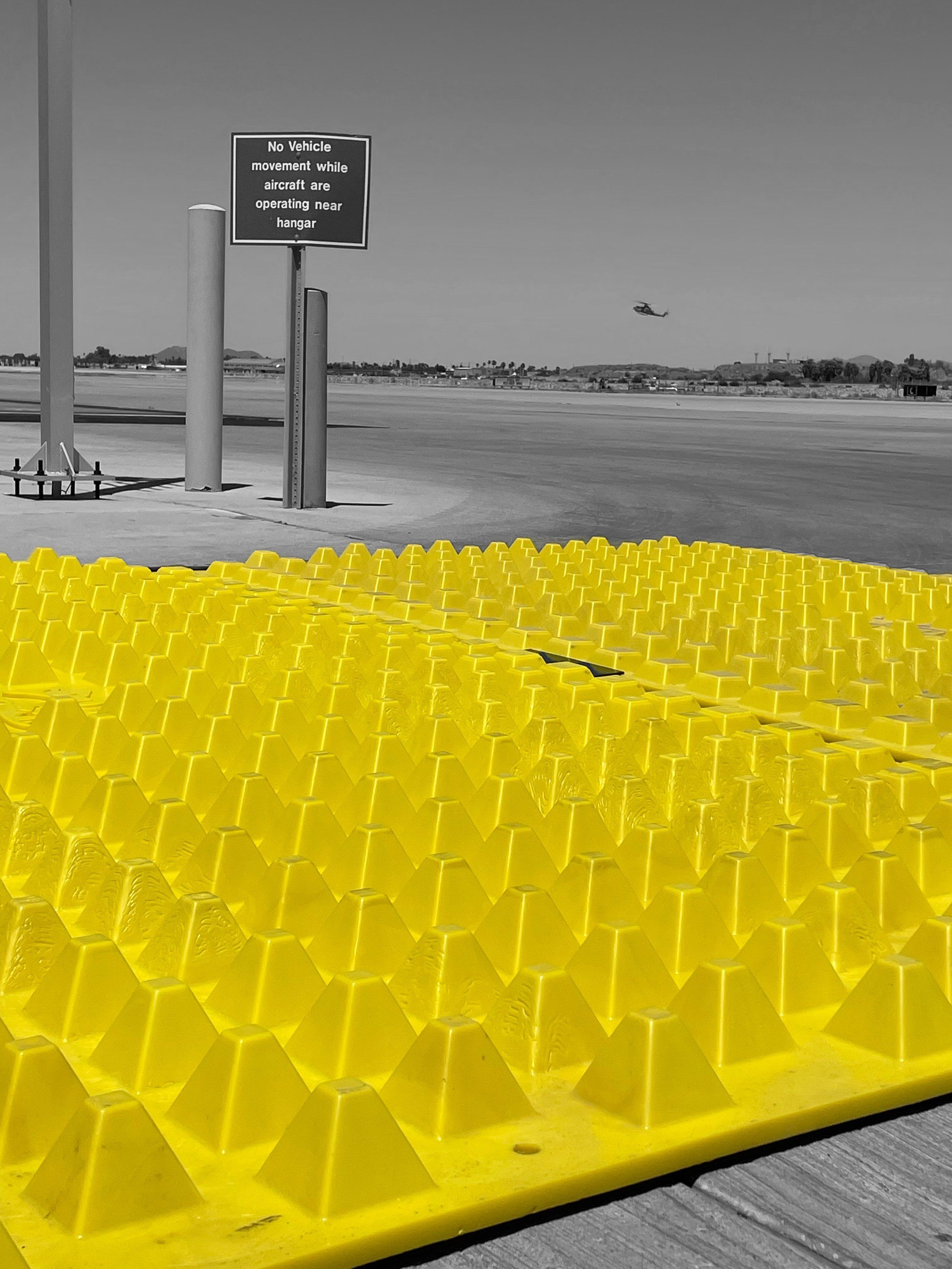 MCAS YUMA FODS Construction Entrance Mat Case Study Header FOD Control On System In Aviation Application