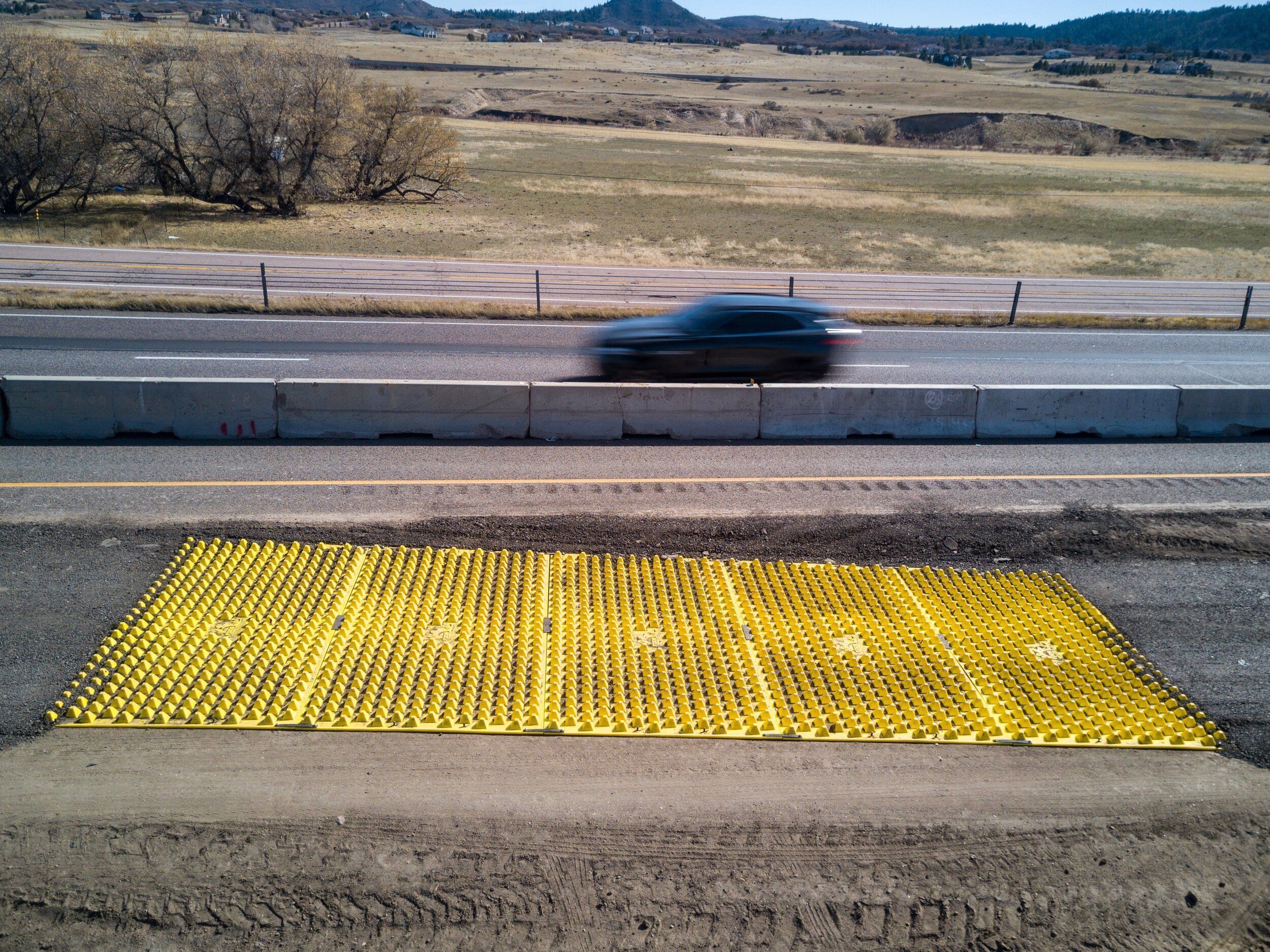 Alaska AK Stabilized Construction Entrance System FODS Reusable Trackout Control Mats Construction Entrance Detail