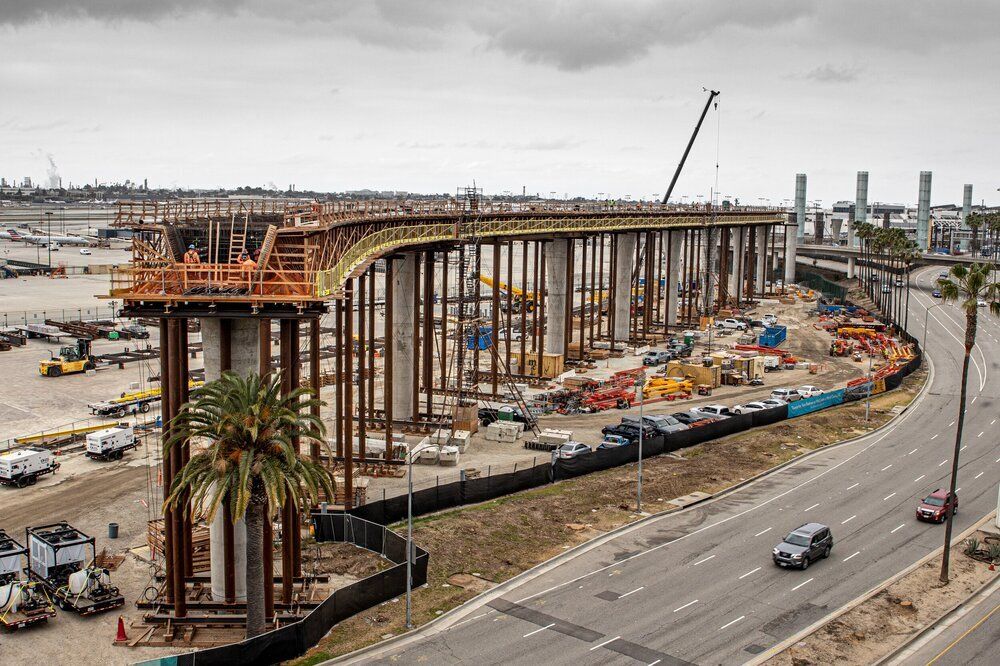 APM - Construction next to runways poses a potential FOD risk.