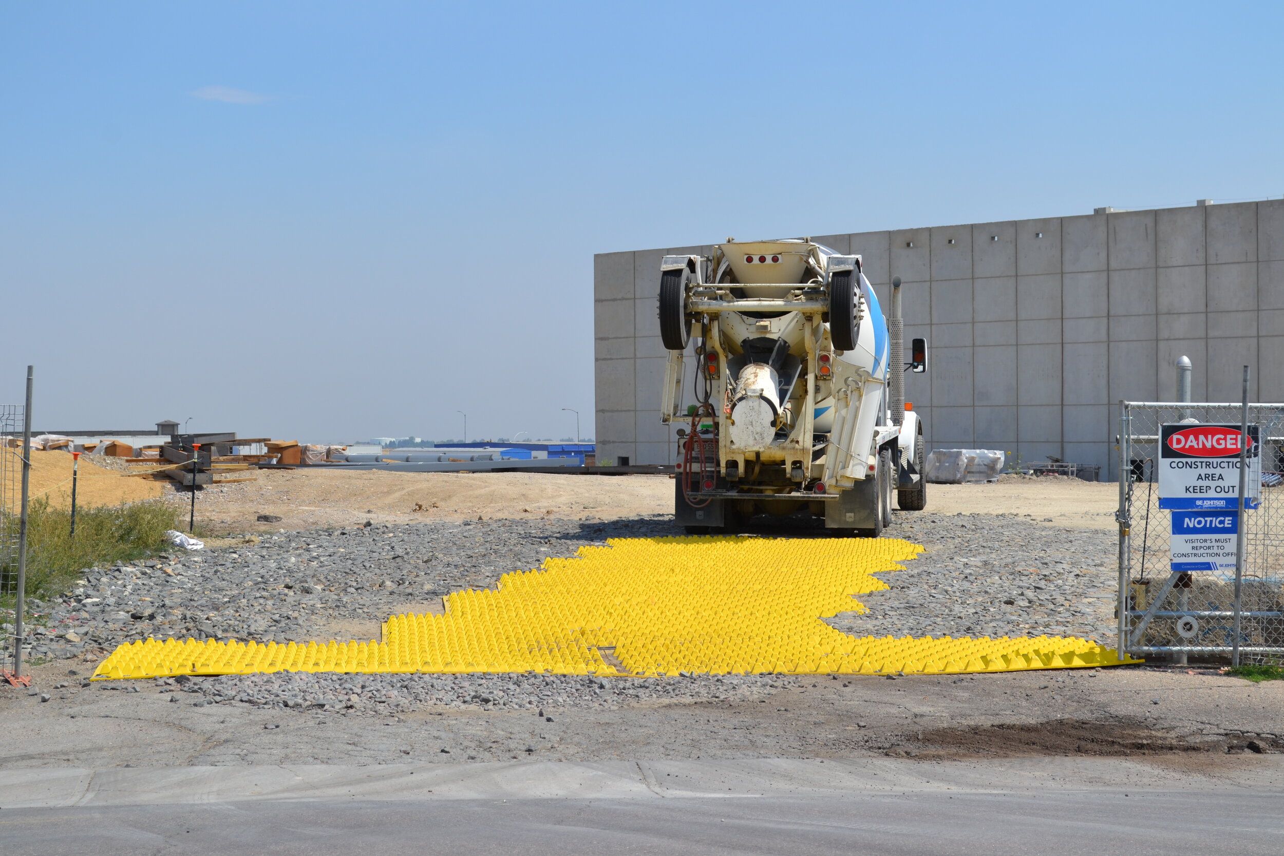 Ball Aerospace Second FODS Reusable Construction Entrance Trackout Control Mat