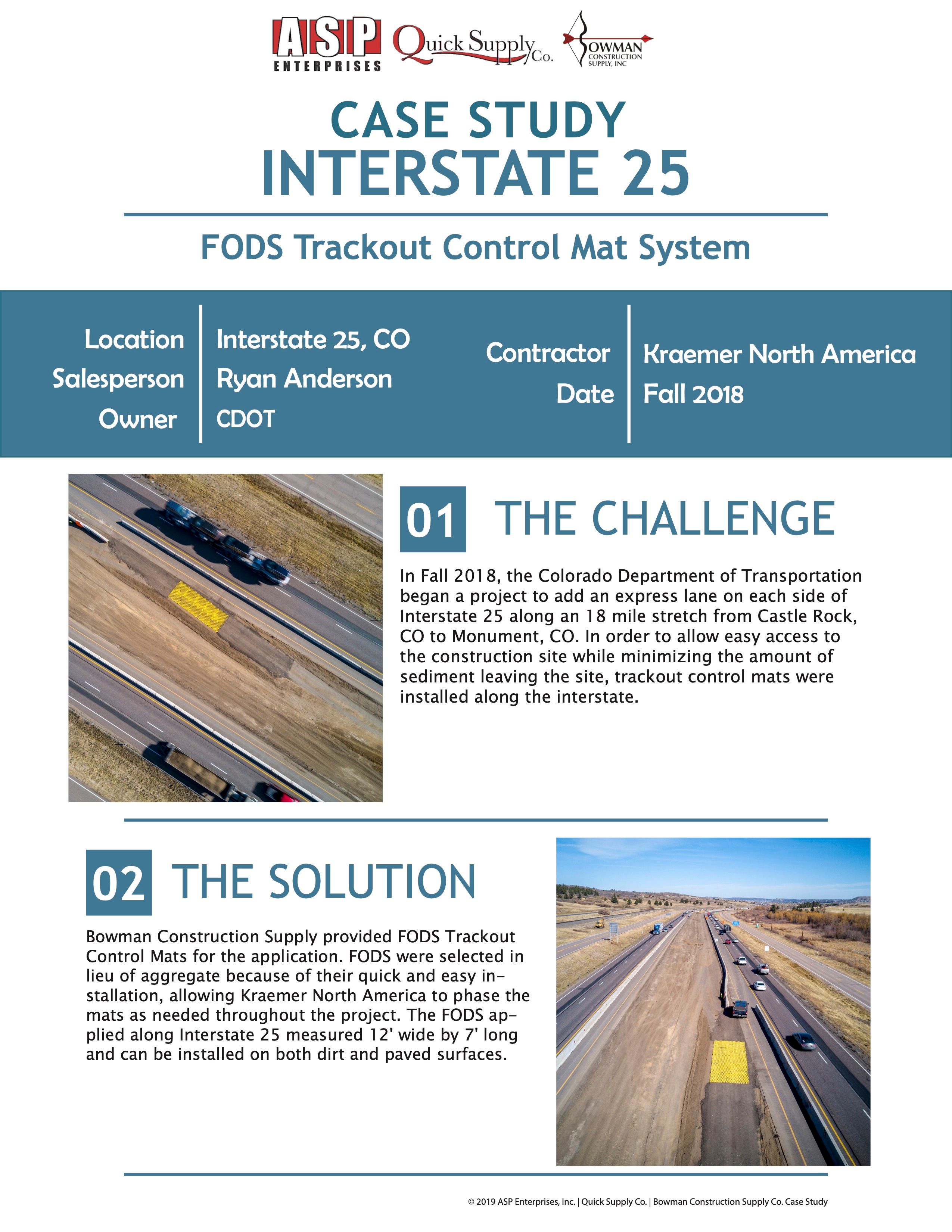 Bowman Construction Supply Case Study Interstate 25 Thumbnail