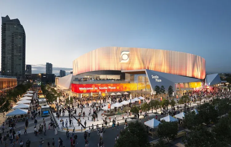 Calgary Event Centre Scotia Place Arena Alberta Rendering