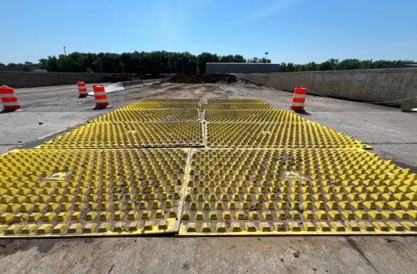 Champlian Hudson Power Express FODS Trackout Control Mats industrial facilities.jpeg