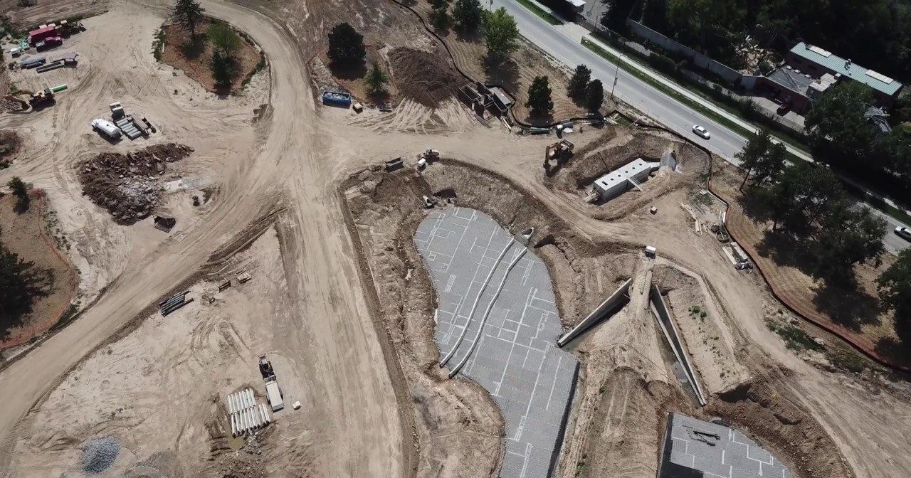 City Park Golf Course Aerial