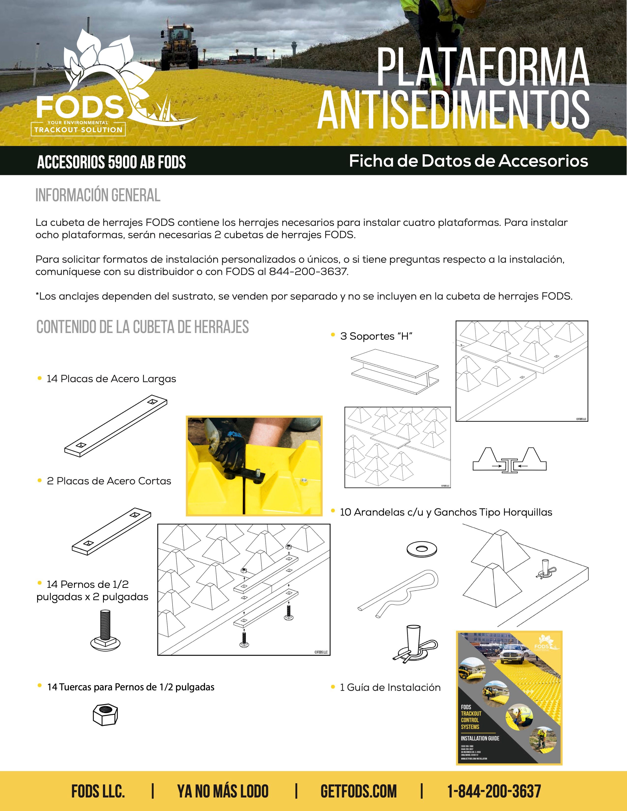 Ficha de Datos de Accesorios