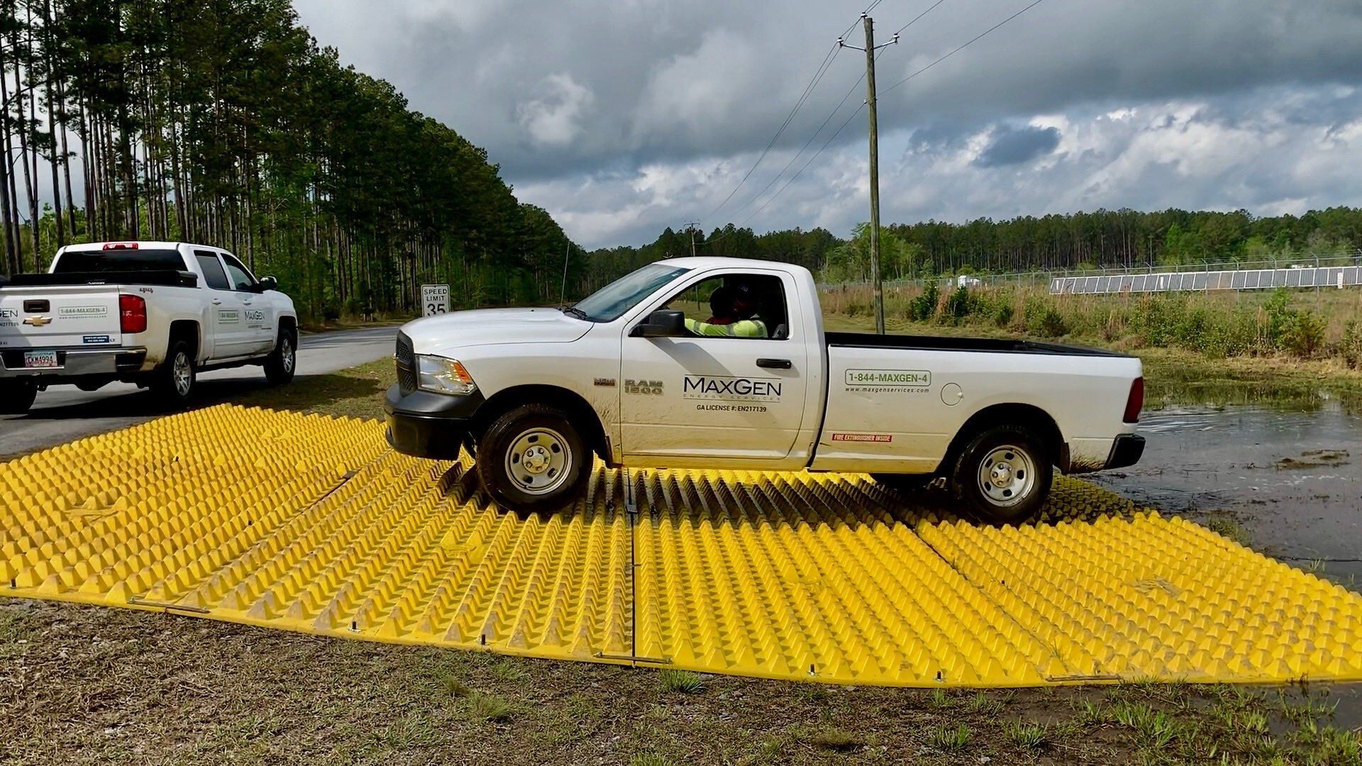 Construction Trackout Controls Rent BMP FODS Rental Solar Project