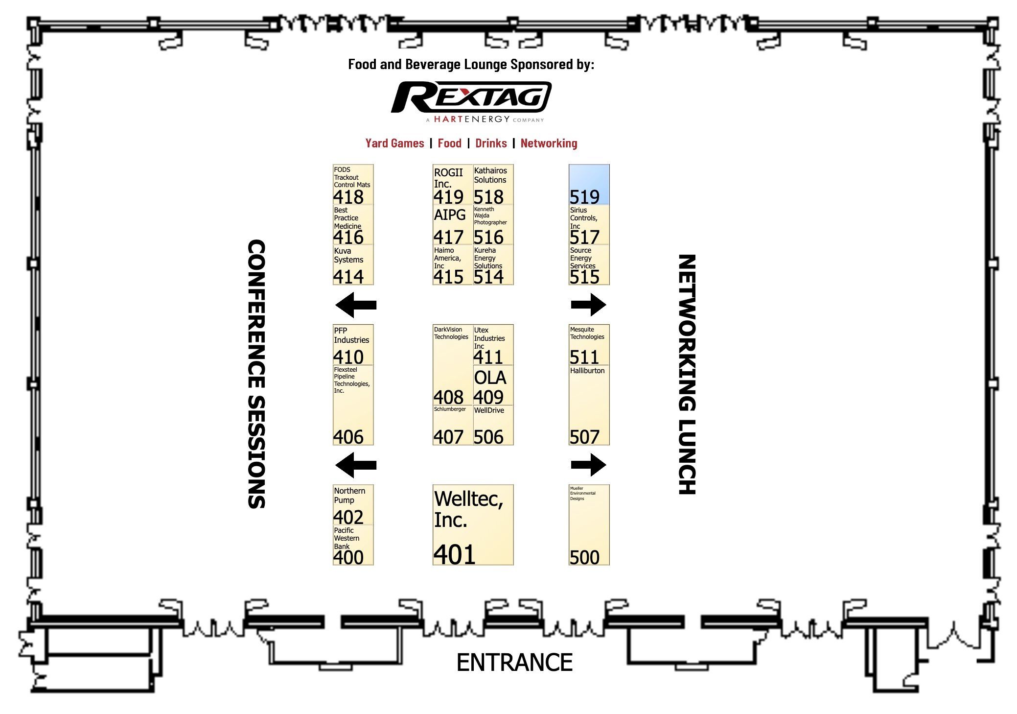 DUG 2022 Floor Plan