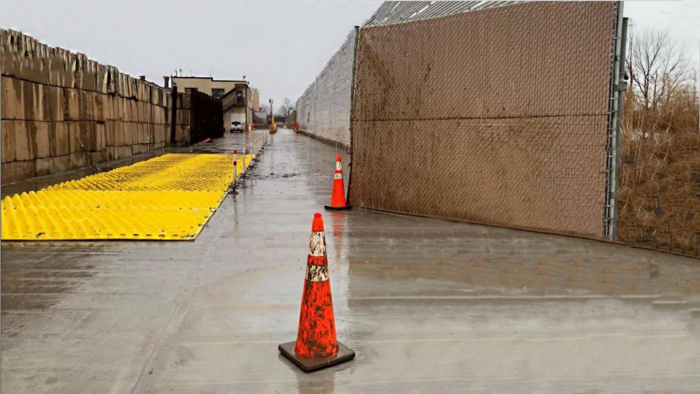 Faztec Industries Construction Exit Entrance BMP Wheel Wash Alternative BMP System Replacing Wheel Wash On Staten Island Recycling Plant And Transfer Station