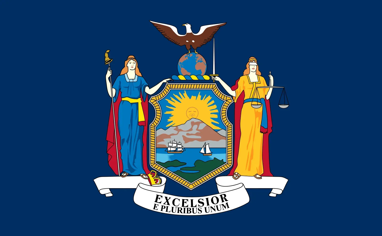 Flag of New York
