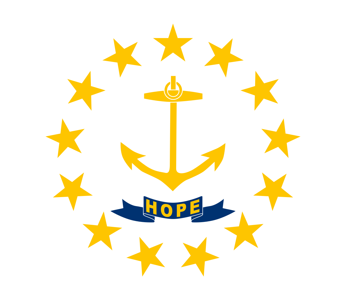Flag of Rhode Island