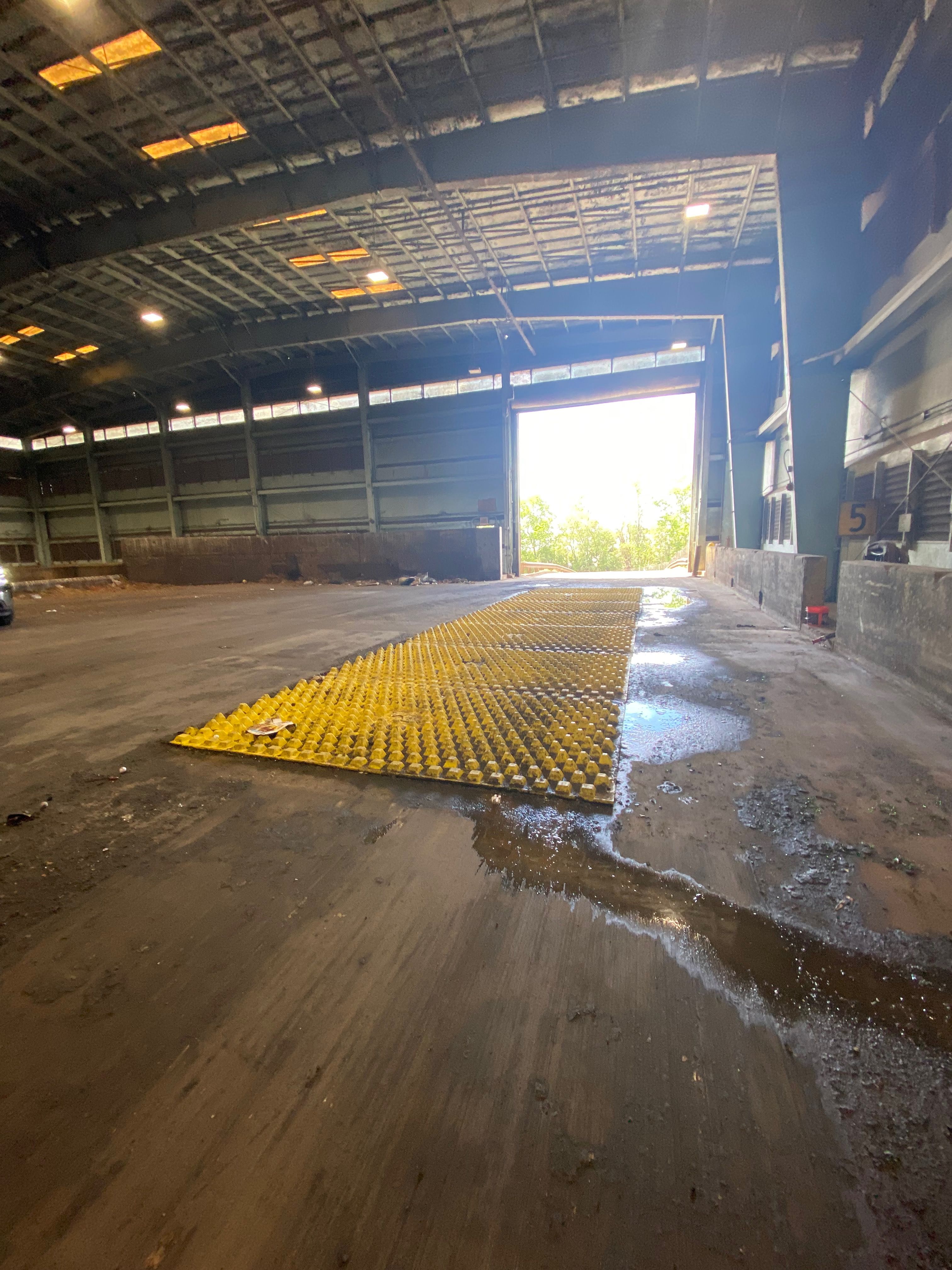 Florida Seminole County Transfer Station FODS Trackout Control Mats Reusable Construction Entrance