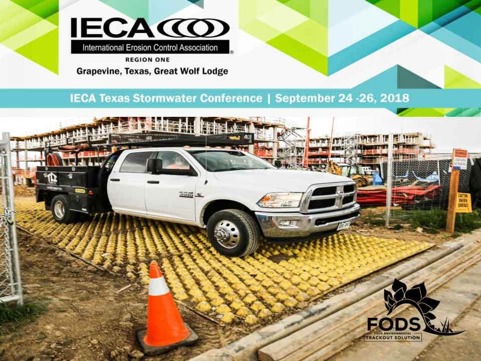 FODS 2018 IECA Texas Stormwater Conference