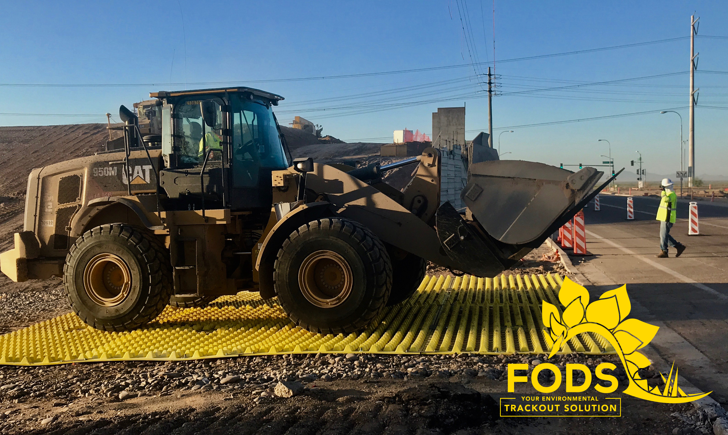 FODS Australia TC-1 TRACKOUT CONROL STABILIZED CONSTRUCTION ENTRANCE