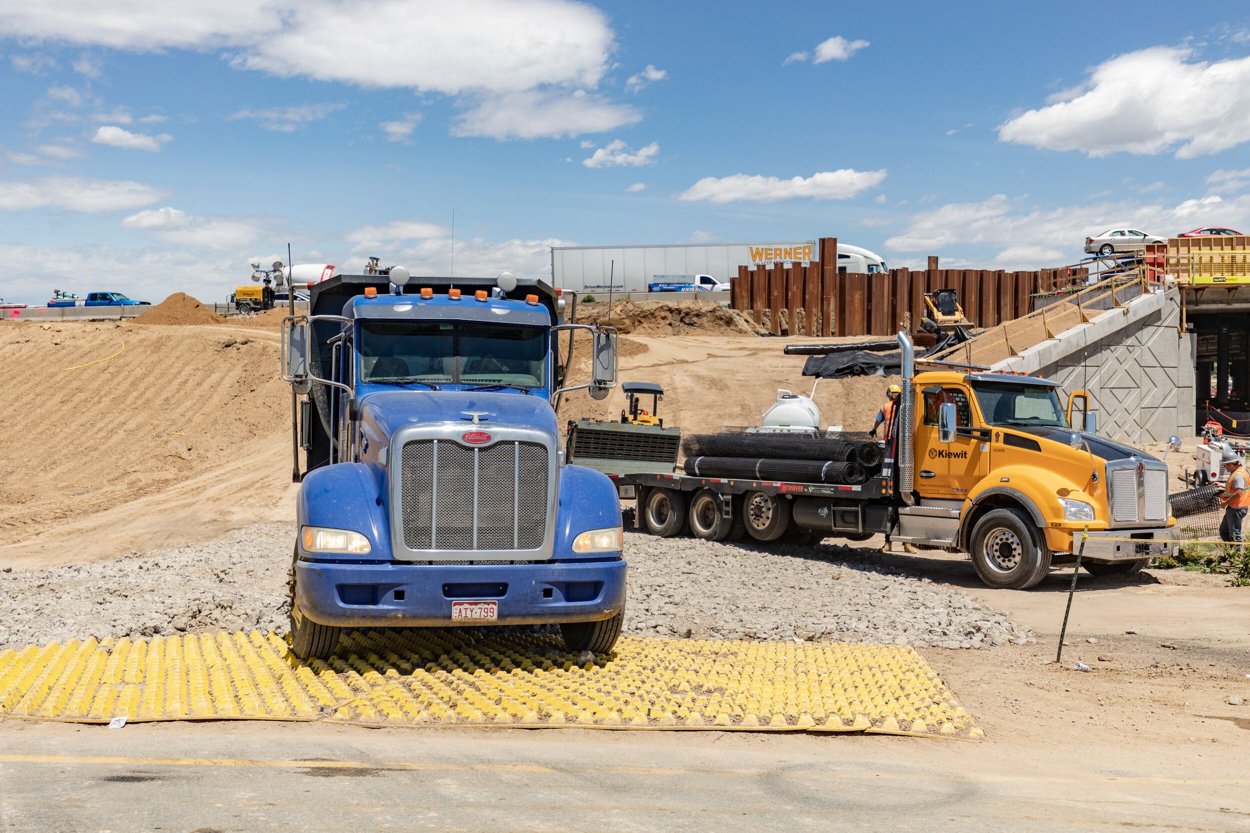 FODS Construction Entrance Construction Exit Highway Project Trackout Control System BMP Construction Vehicle Tracking Controls BMP Soil Tracking Prevention Device VTC TC-1