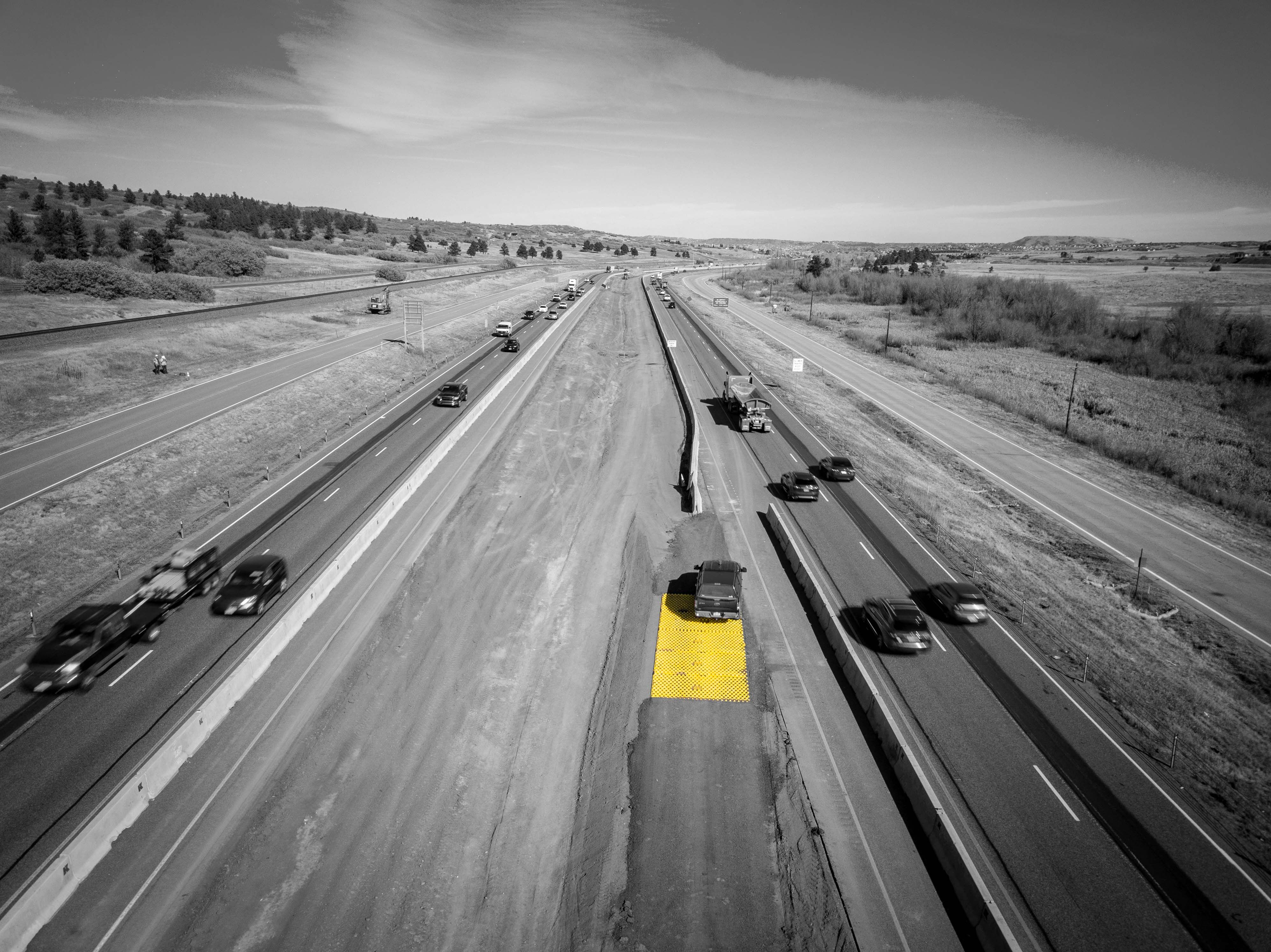 FODS Construction Entrance Exit Trackout Control System Deployed On I 25 South Gap Project Kraemer North America