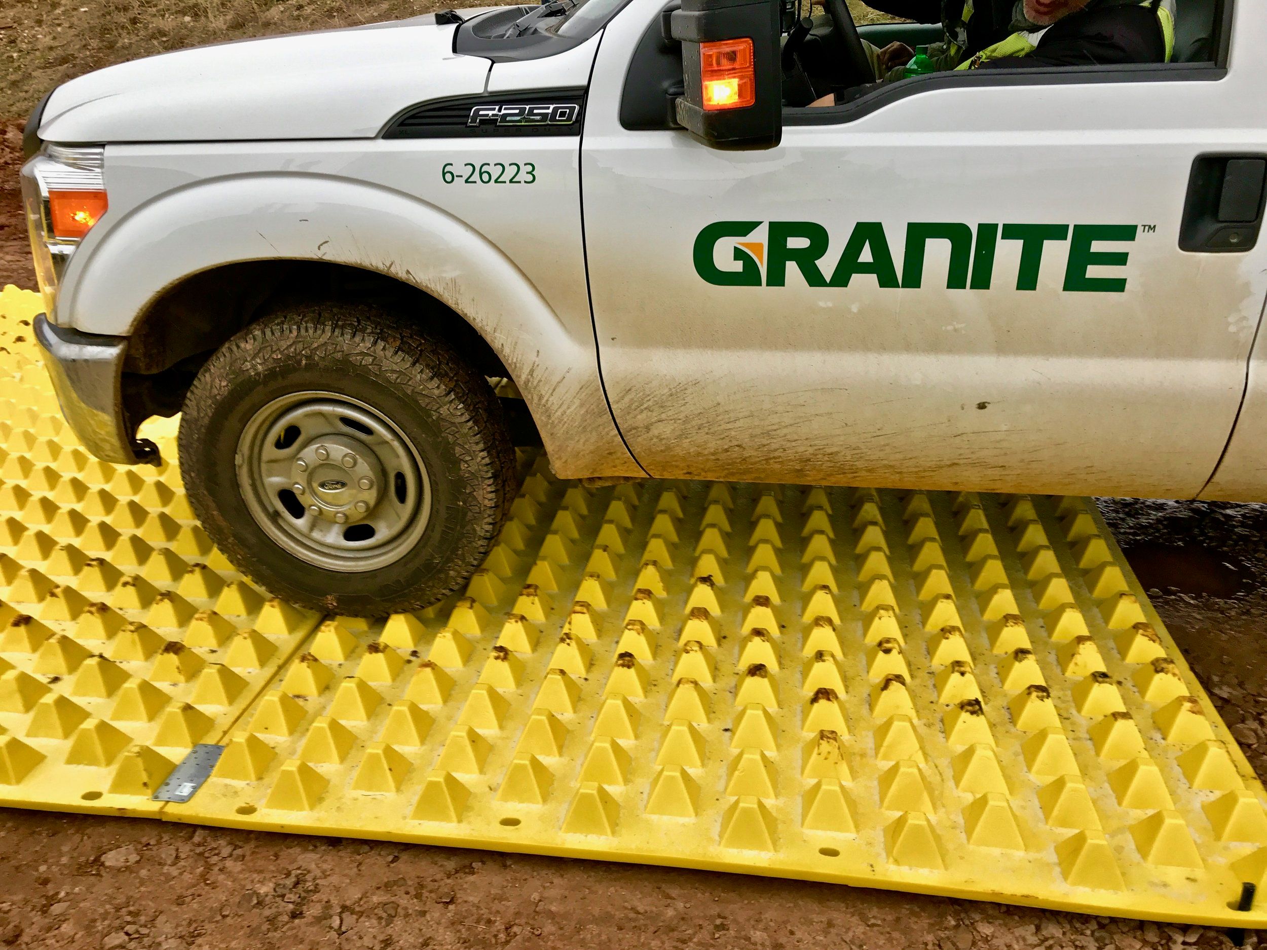 FODS Granite Construction Volkert TC-1 TRACKOUT CONROL STABILIZED CONSTRUCTION ENTRANCE 10