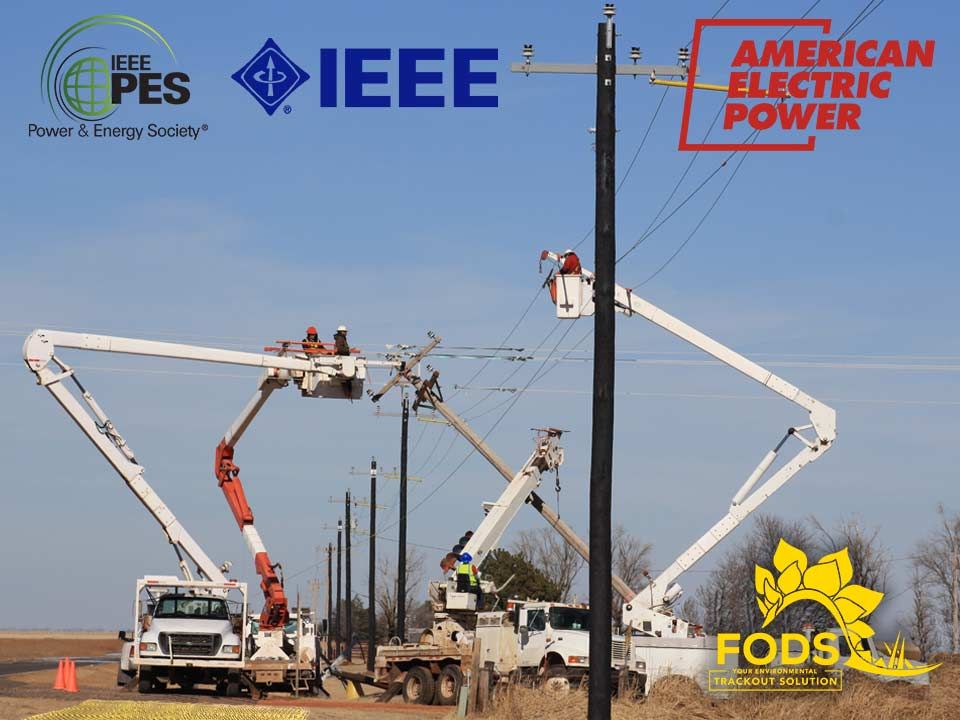 FODS IEEE Construction Entrance Construction Exit Construction Entrance yellow Mats trackout Control Mats BMP SWPPP stabilized Construction Entrance construction Trackoff FODS Mats getfods trackout Pad AEP PES