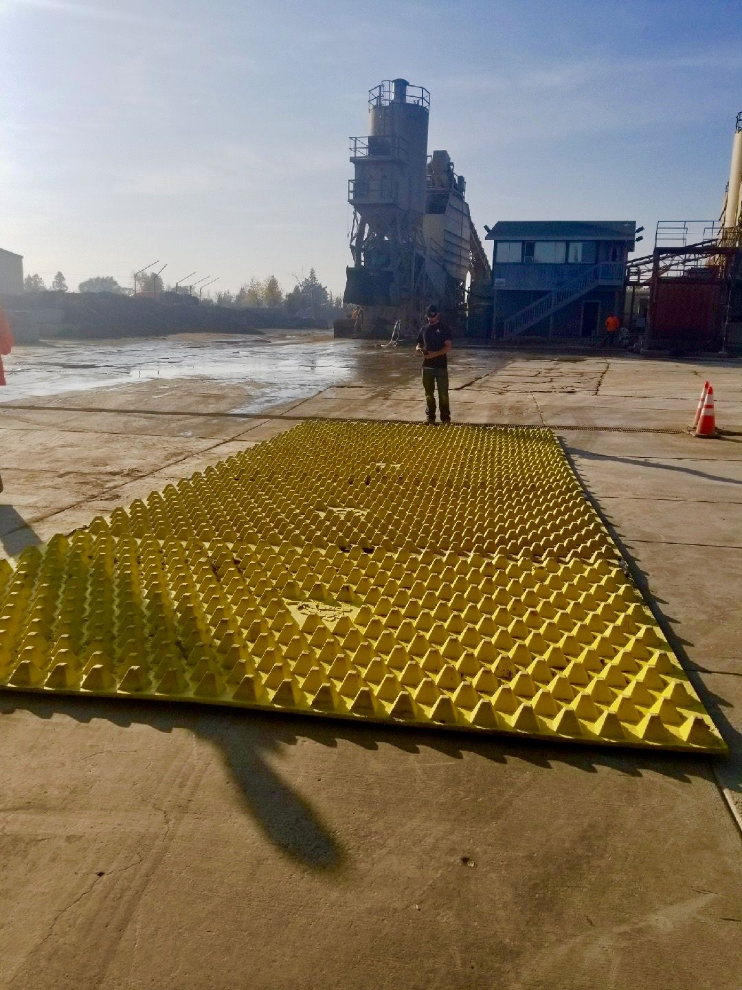FODS Industrial Access Road TC-1 TRACKOUT CONROL STABILIZED CONSTRUCTION ENTRANCE Mud Mat Mud Mats 3