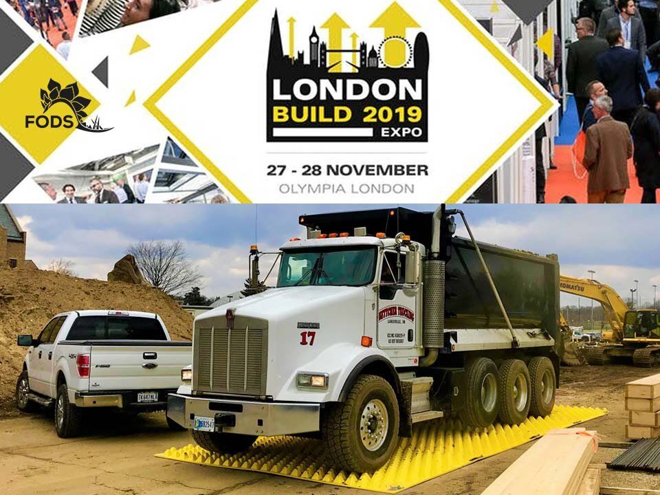 FODS London Build 2019 Construction Entrance Construction Exit Rumble Plate Alternative Rumble Strips Alternative Construction Entrance Wash Rack Construction Entrance Wash Hire Alternative BMP SWPPP