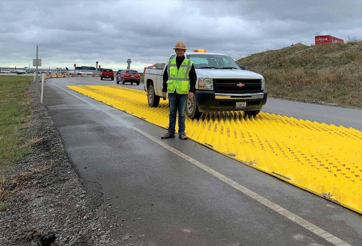 FODS Ohare Aviation Construction Entrance Construction Entrance Construction Exit Matting Construction Access