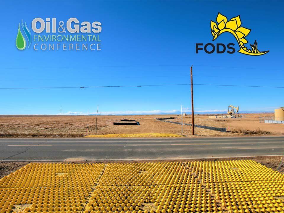 FODS Oil Gas Environmental Conference Access Road Entrance Vehicle Tracking Pad Sediment Tracking Pad Construction Mats