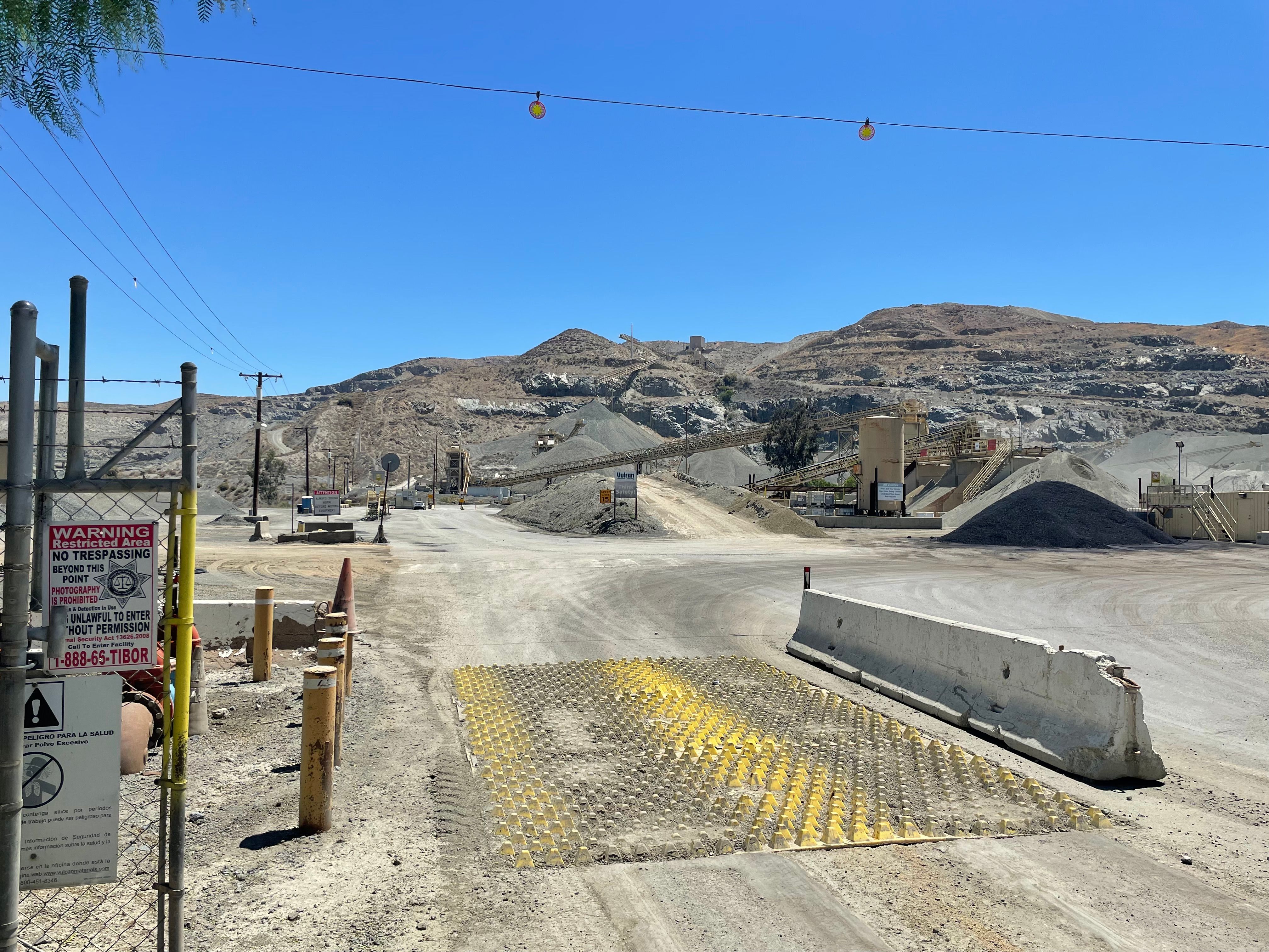 FODS Reusable Construction Entrance Trackout Control Mat Rock Quarry