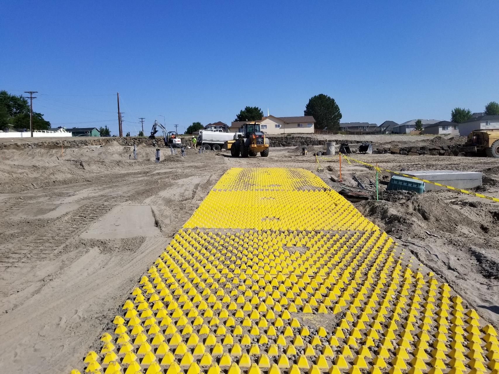 FODs Rockless Reusable Construction Entrance SWPPP Compliant Oregon Tri Cities Ray Poland