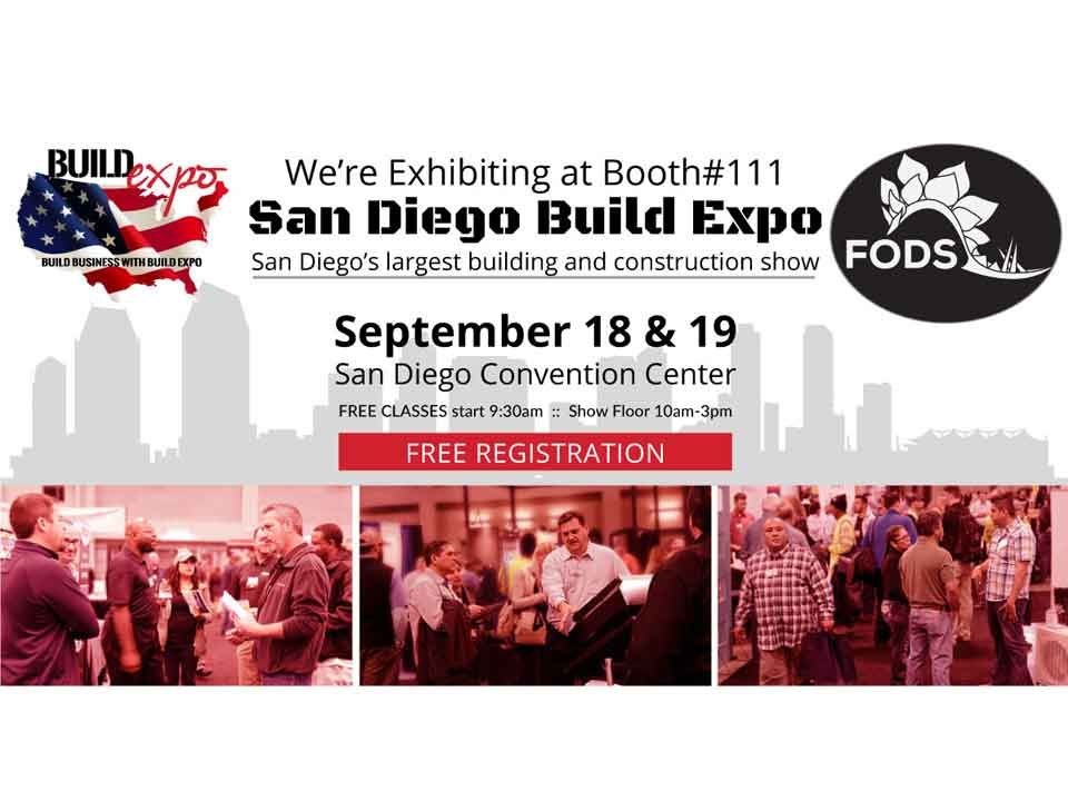 FODS San Diego USA Build Expo Map