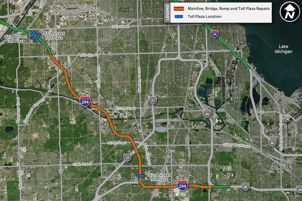 FODS_I-294-Central-Tri-state-tollway-project-Chicago-Illinois-Illinois-Department-of-transportation-IDOT-Old-Veterans-Construction