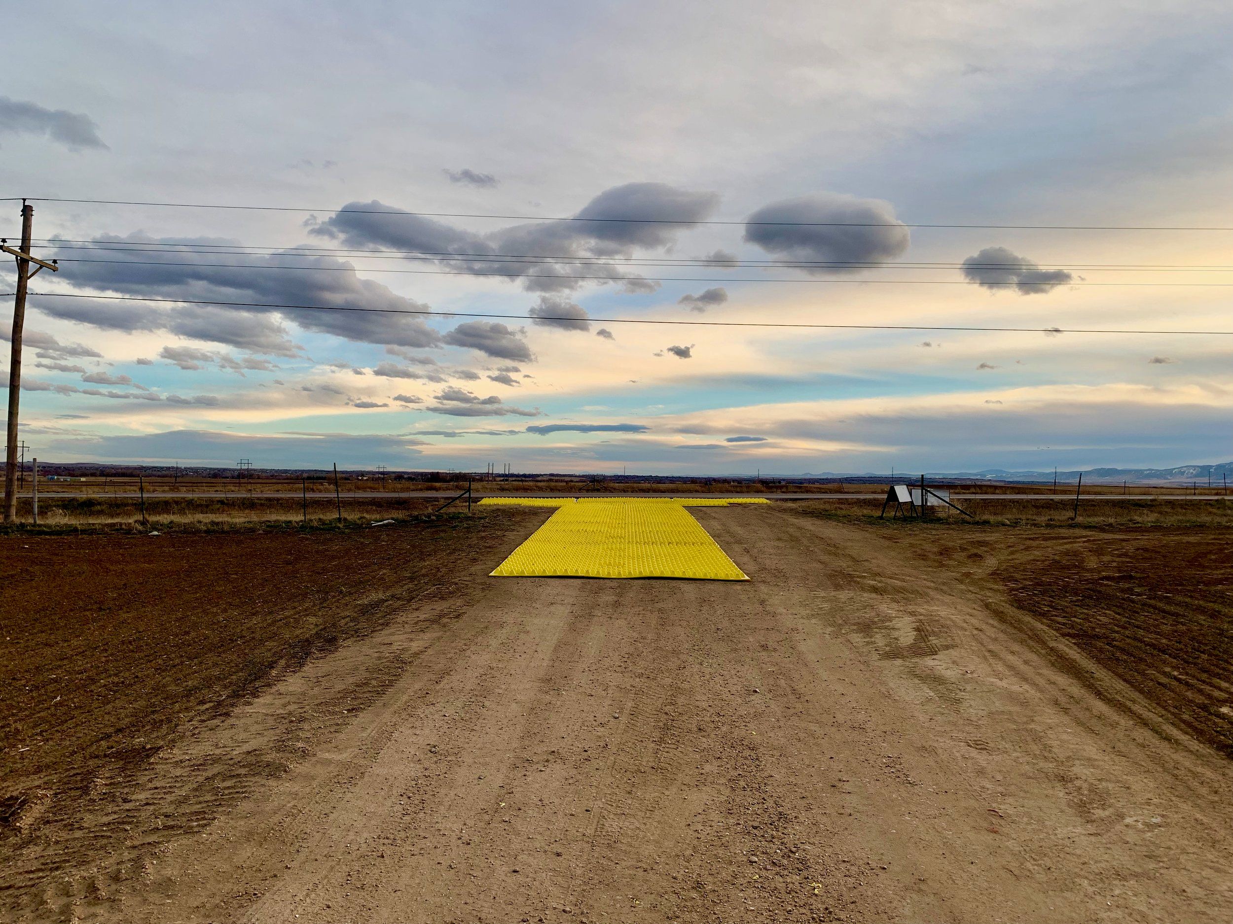 FODS STABILIZED CONSTRUCTION ENTRANCE rock less construction entrance track out control Vehicle Trackout Control Vehicle Track out Control VTC rip rap CDOT construction entrance Fack Well Access Road 1