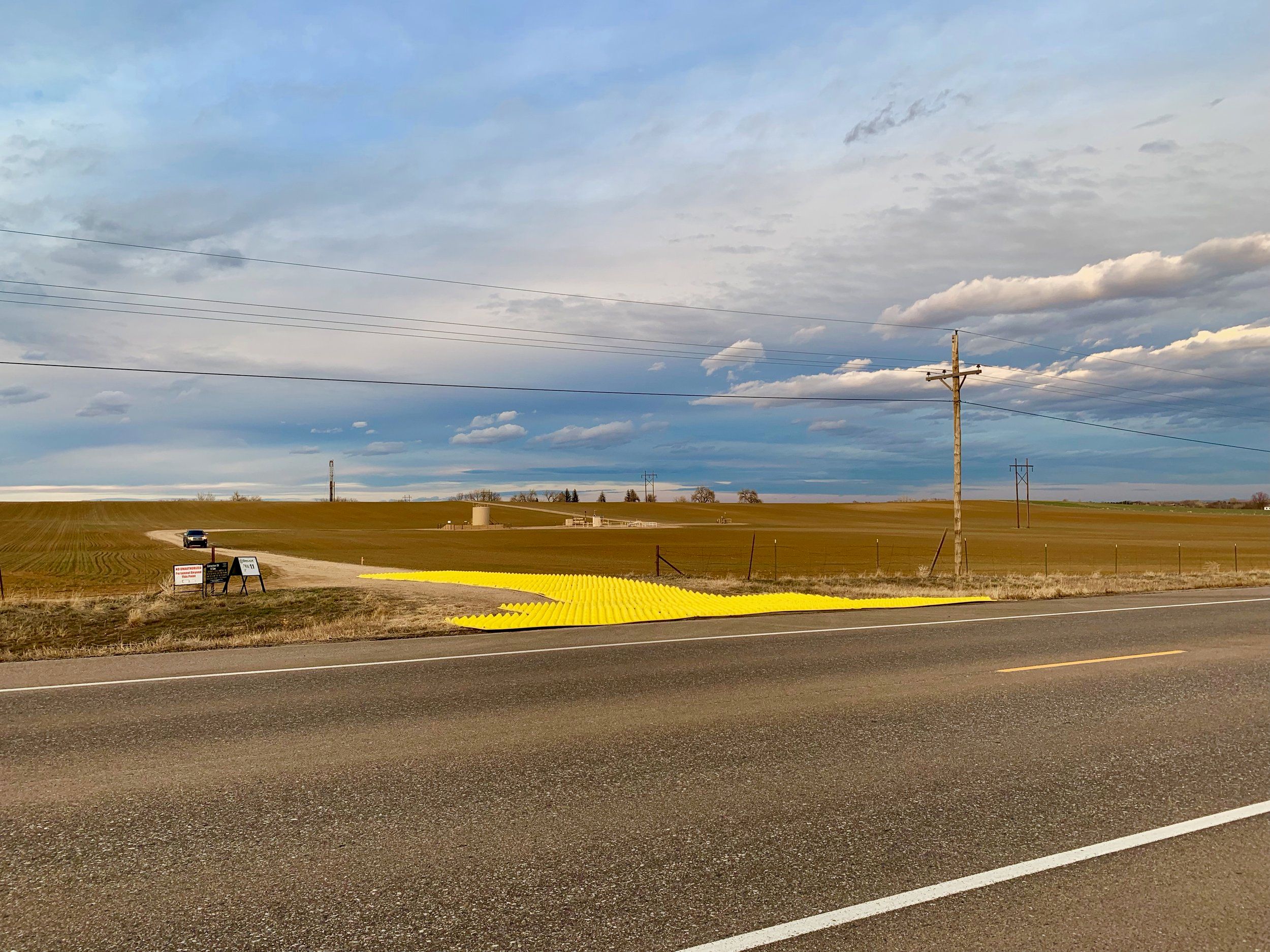 FODS STABILIZED CONSTRUCTION ENTRANCE rock less construction entrance track out control Vehicle Trackout Control Vehicle Track out Control VTC rip rap CDOT construction entrance Fack Well Access Road 2