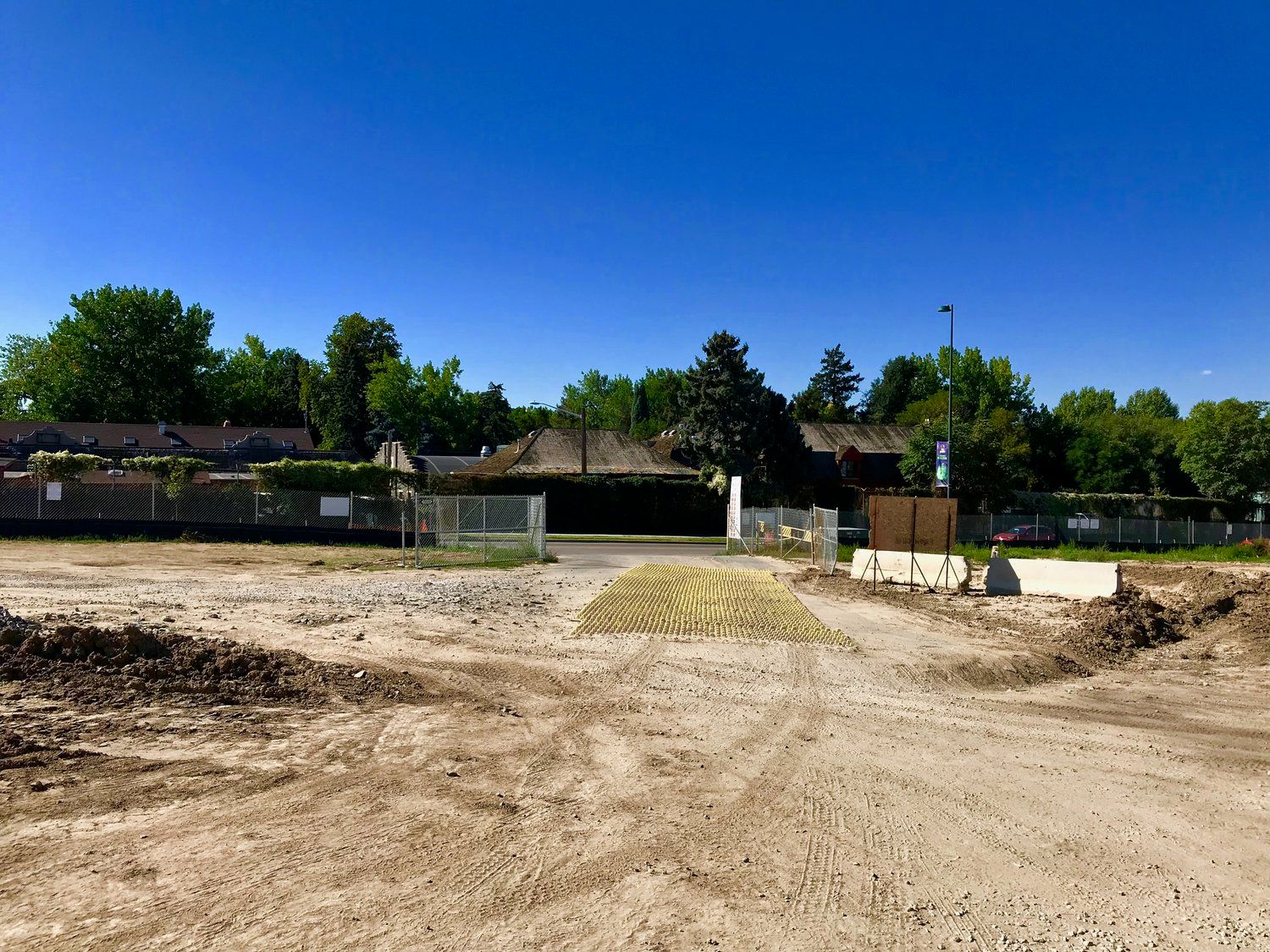 FODS STABILIZED CONSTRUCTION ENTRANCE rock less construction entrance track out control Vehicle Trackout Control Vehicle Track out Control VTC rip rap CDOT DOT construction entrance Saunders Construction
