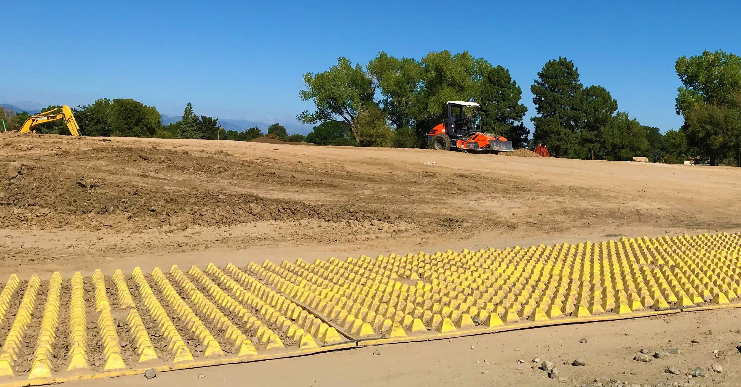 FODS STABILIZED CONSTRUCTION ENTRANCE rock less construction entrance track out control Vehicle Trackout Control Vehicle Track out Control VTC rip rap CDOT DOT construction entrance Saunders Construction