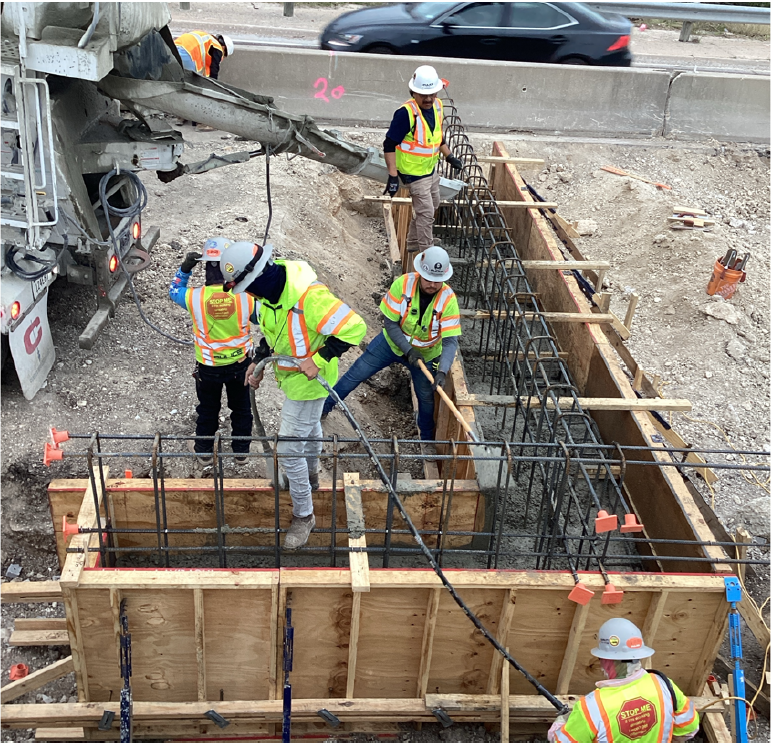 FODS Trackout Control Mat Reusable Construction Entrance SAK Tunnel Project Austin Texas Rockless Reusable CapEx I 353