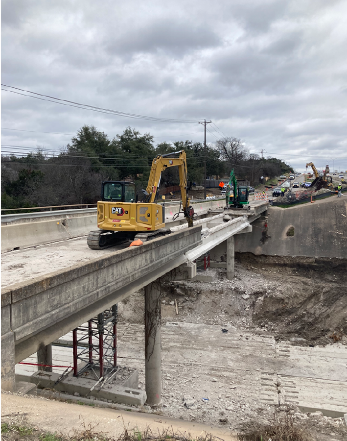 FODS Trackout Control Mat Reusable Construction Entrance SAK Tunnel Project Austin Texas Rockless Reusable CapEx I 355