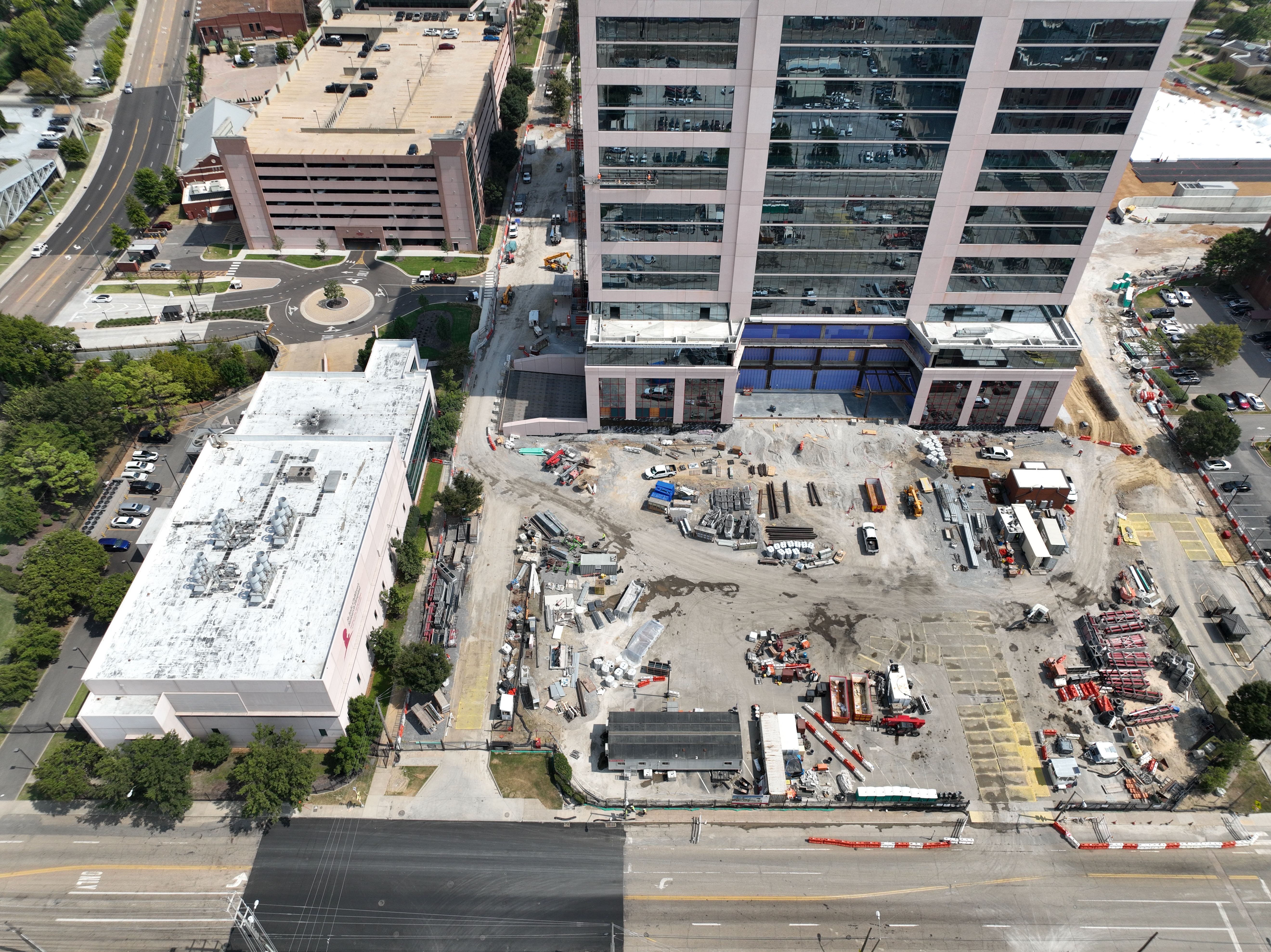 FODS Trackout Control Mat Rockless Reusable Construction Entrance 10 Year Lifespan Tennessee Childrens Hospital