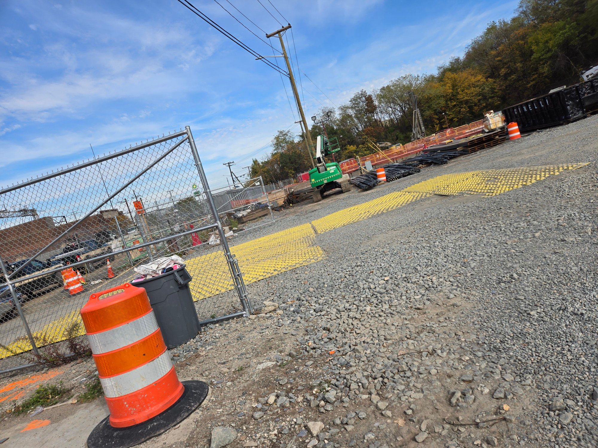 FODS Trackout Control Mat Rockless Reusable Construction Entrance SWPPP Compliant Hudson Tunnel Project JPEG