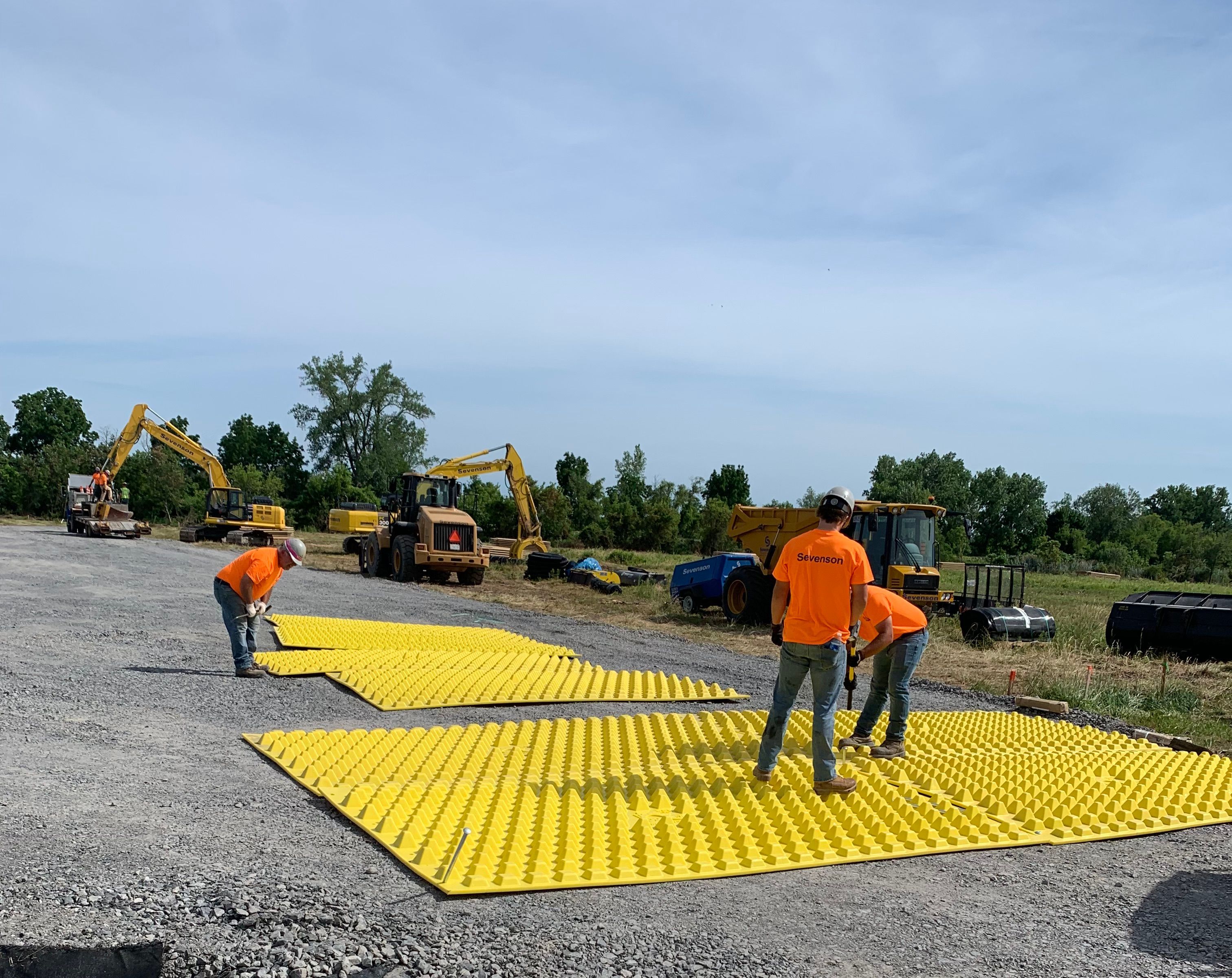 FODS Trackout Control Mat Rockless Reusable Construction Entrance SWPPP Compliant Sevenson Environmental New York