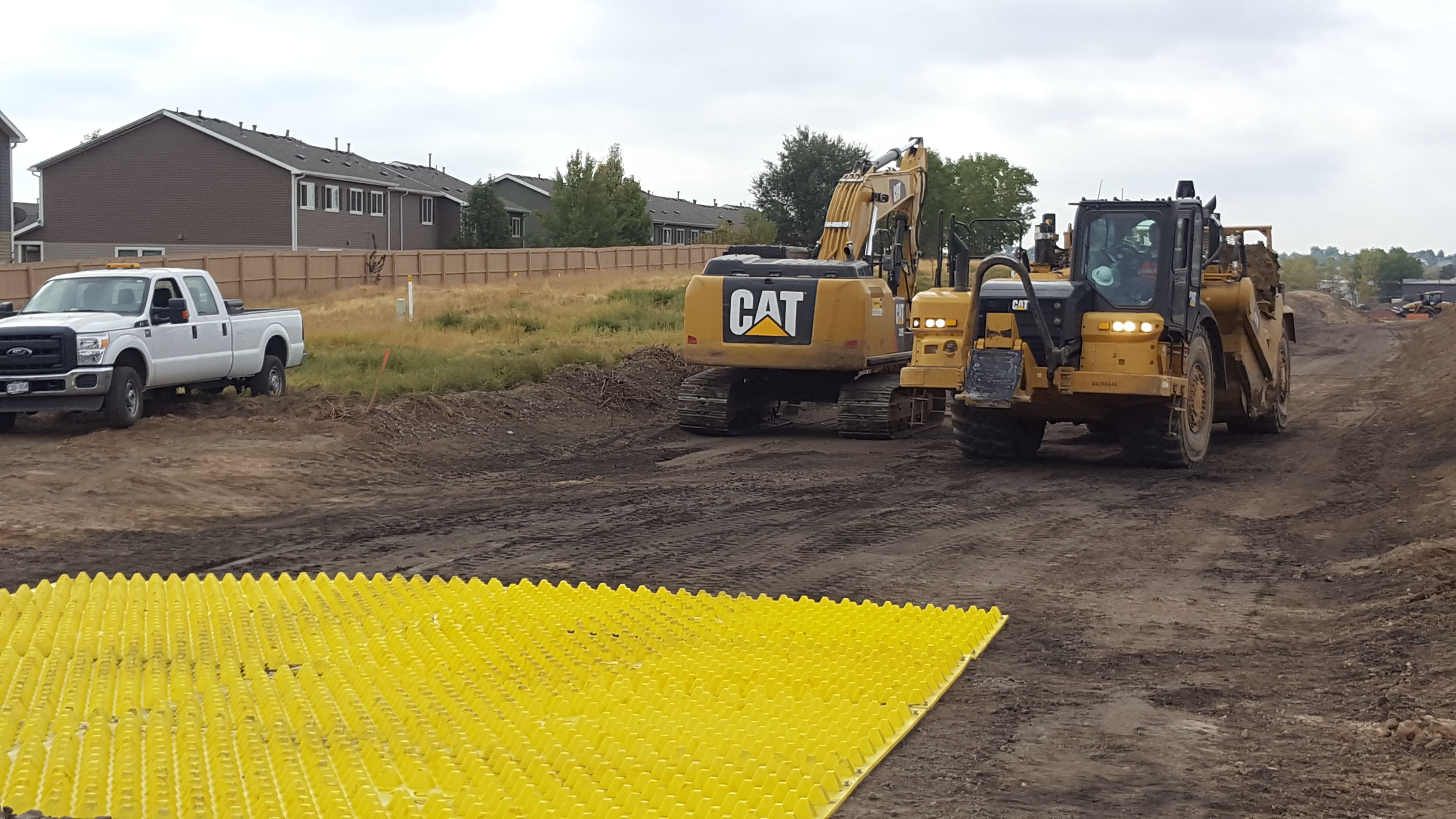 FODS Trackout Control Mats FODS Rockless Reusable Construction Entrance