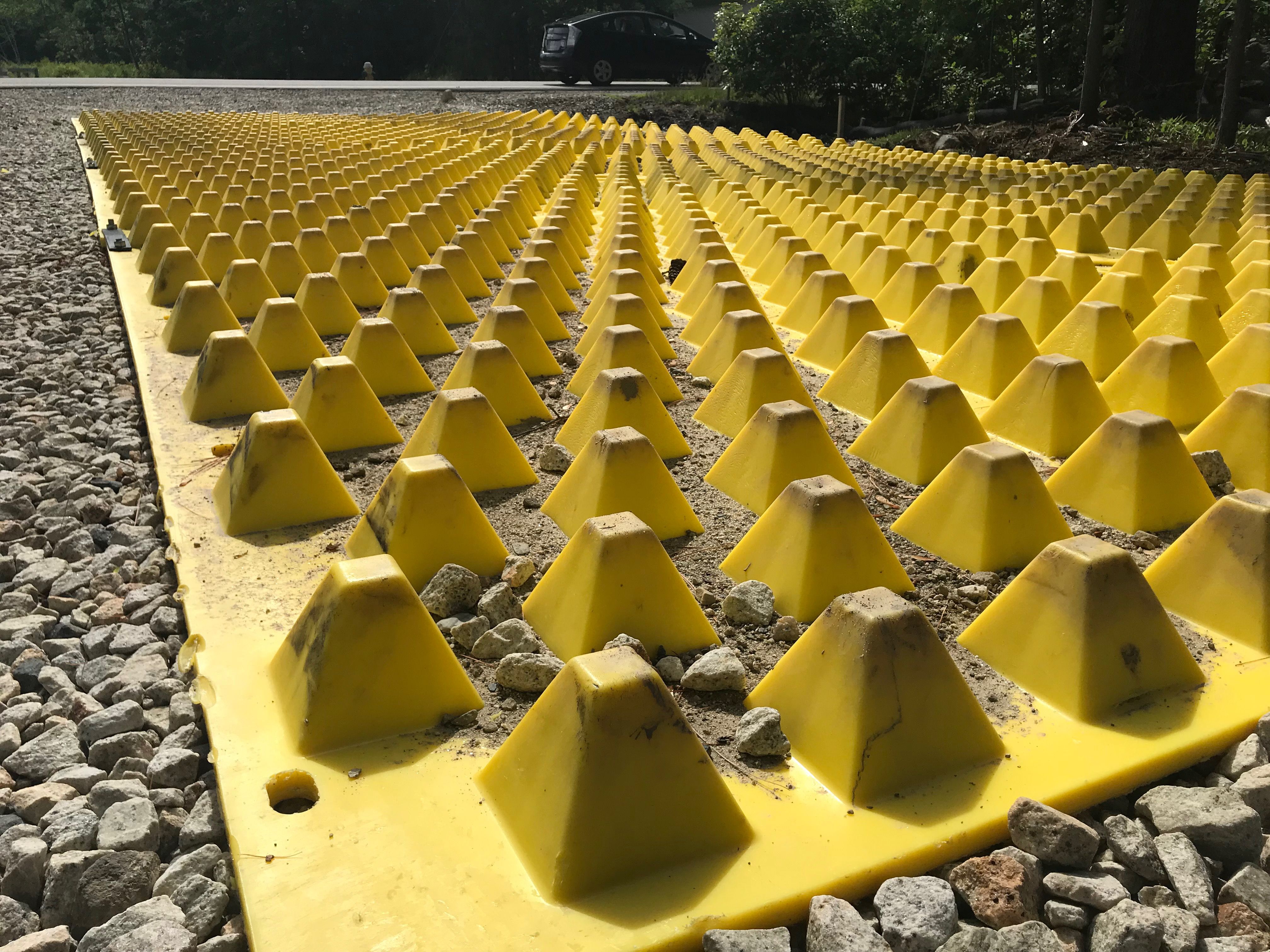 FODS Trackout Control Mats New Hampshire Rockless Reusable Stabilized Construction Entrance