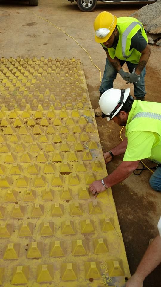 FODS Trackout Control Mats Rockless Reusable Construction Entrance 10 Year Life Span SWPPP Compliant Entrance South Carolina