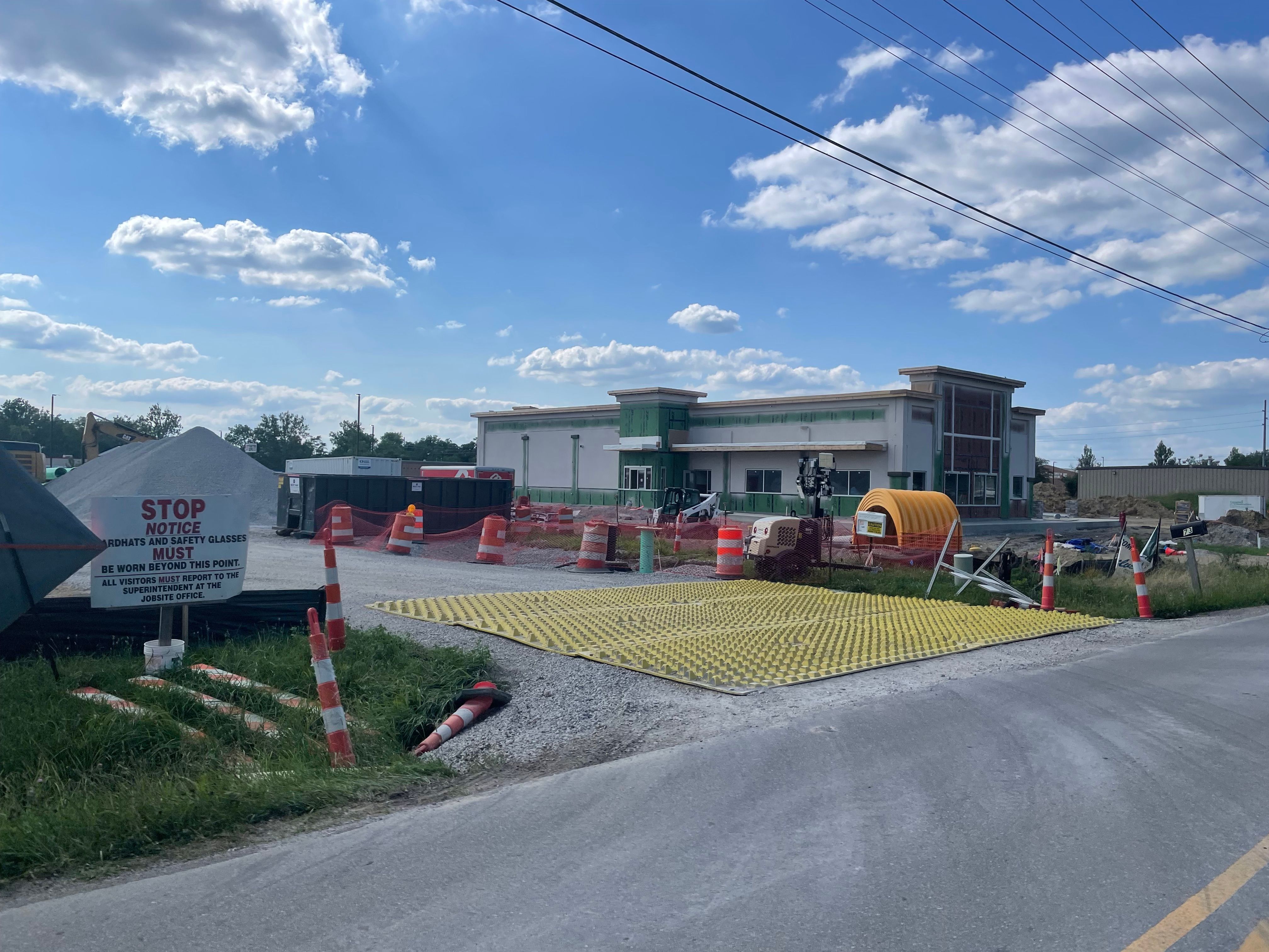 FODS Trackout Control Mats - Rockless Reusable Construction Entrance - Avon Indiana - HDPE .jpeg