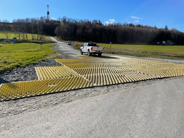 FODS Trackout Control Mats - Rockless Reusable Construction Entrance - SWPPP Compliant 