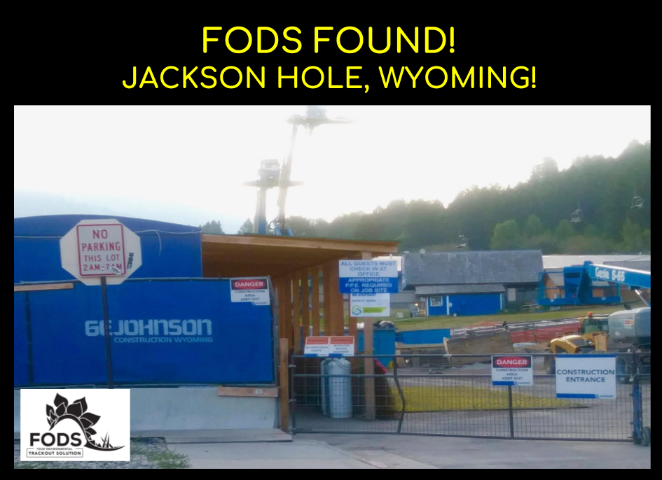 FODS Trackout Control Mats installed at Town Hill Lofts in Jackson Hole, Wyoming