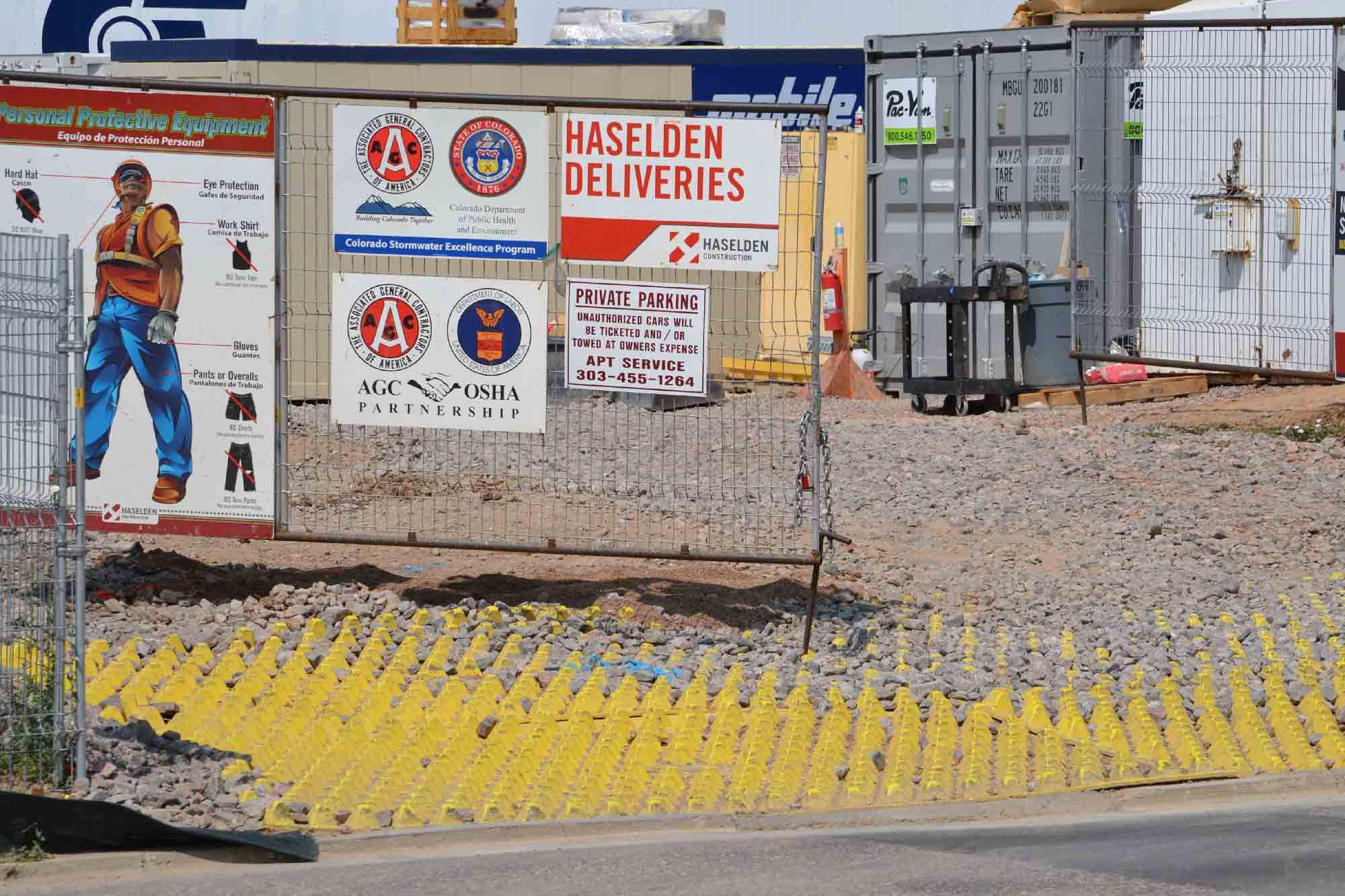 FODS trackout Control System Reusable Construction Entrance Construction Entrance Construction Exit