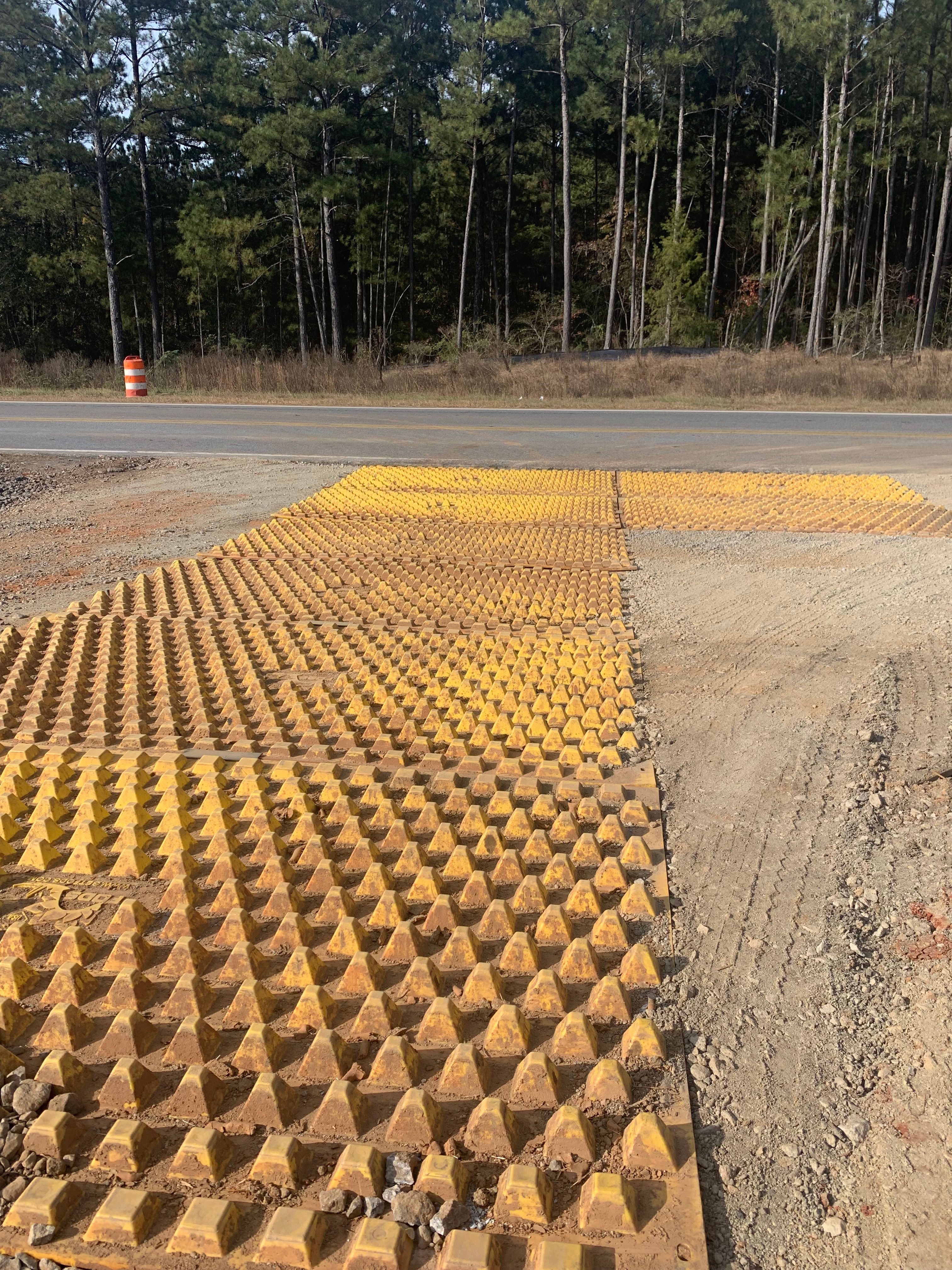 Georgia Construction Entrance Co FODS Style Entrance On Old Alabama Highway Project CW Matthews