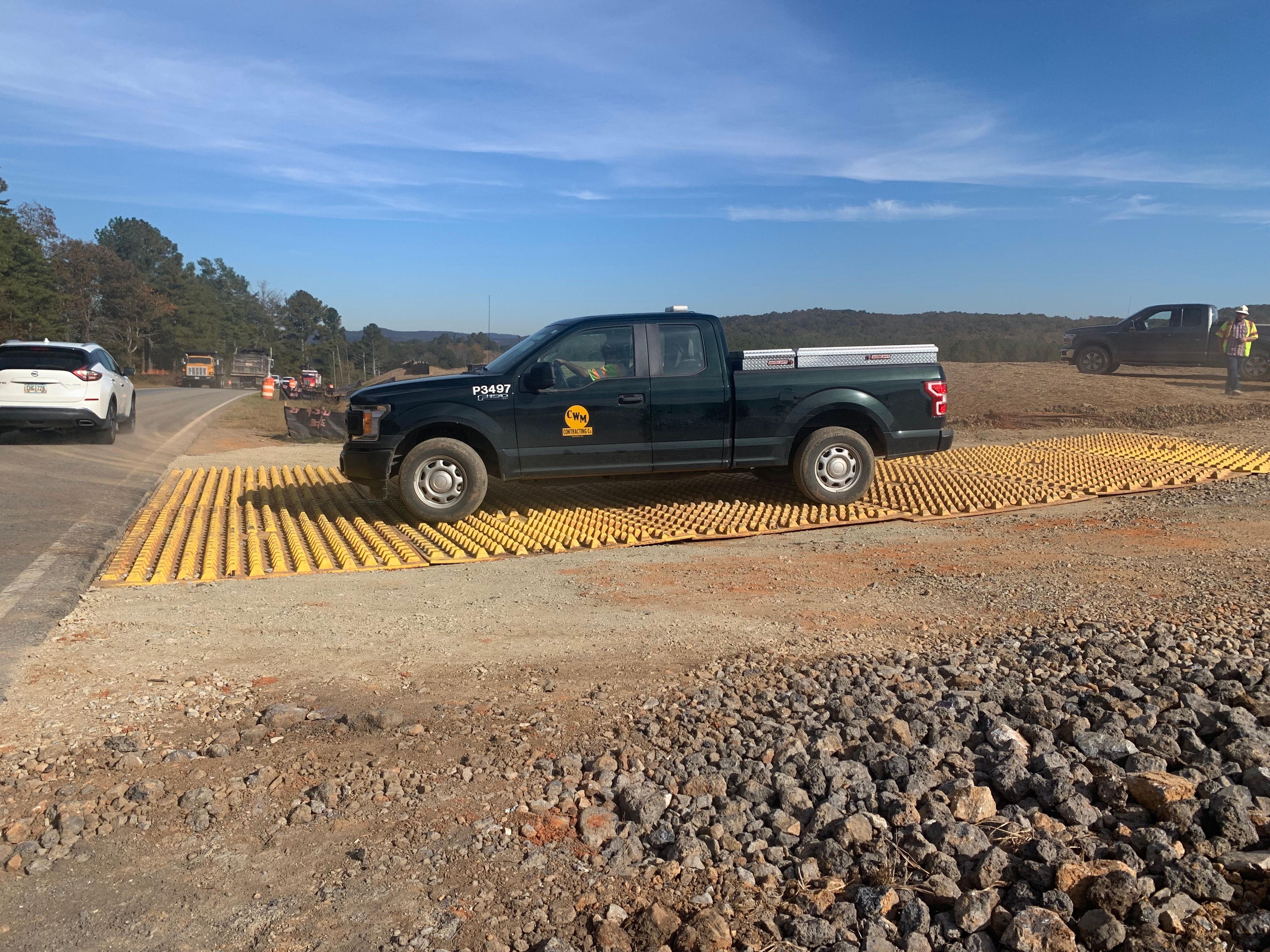 Georgia Construction Entrance Co FODS Style Entrance On Old Alabama Highway Project CW Matthews