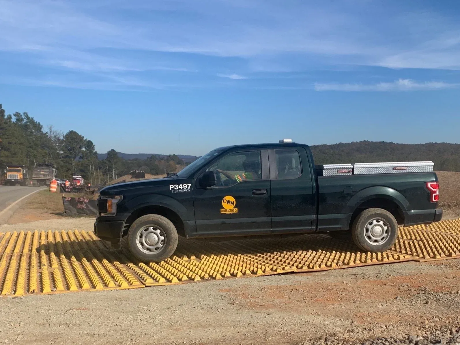 Georgia Construction Entrance Co FODS Style Entrance On Old Alabama Highway Project CW Matthews