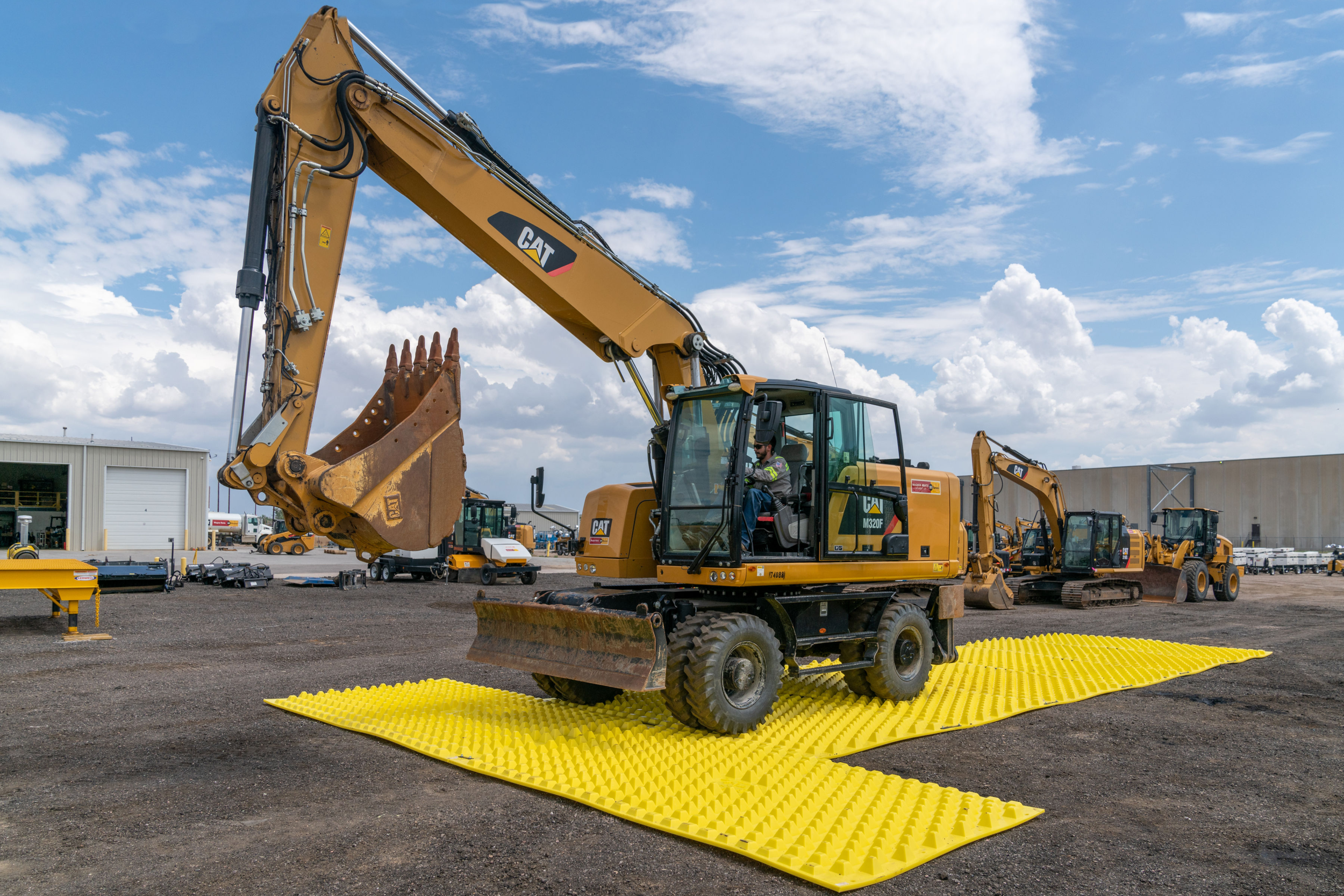 Getfods Fods Trackout Control Mats Construction Management Construction Materials Construction Materials Infrastructure Heavy Equipment