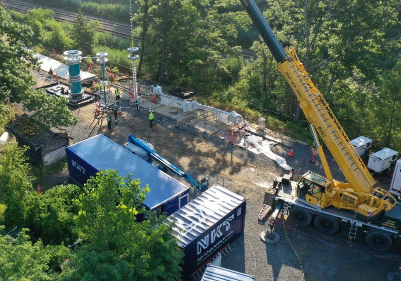 Champlain Energy Equipment On Site